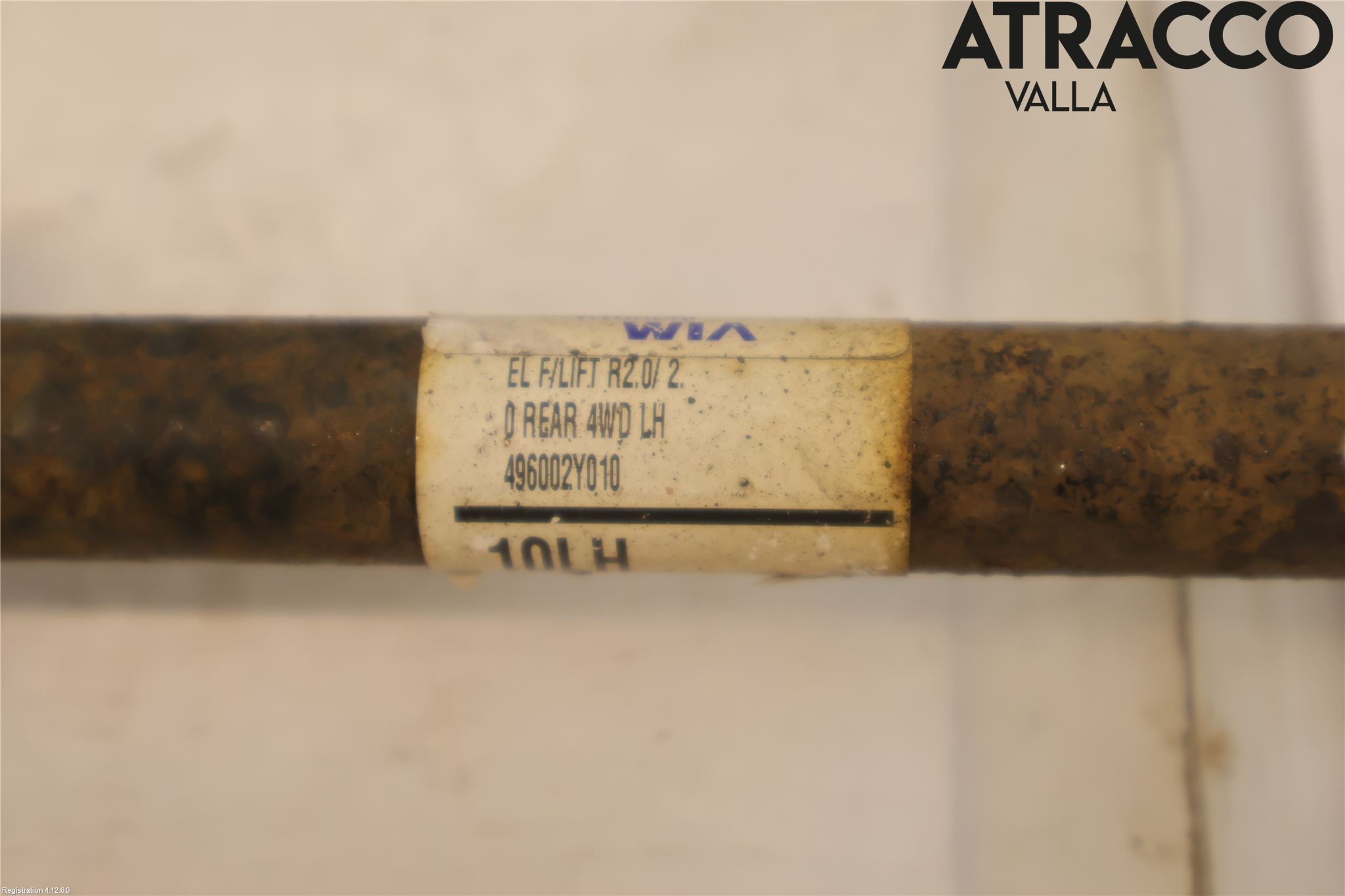 Kia SPORTAGE (SL) 11-15 Drivaxel Bak Vänster