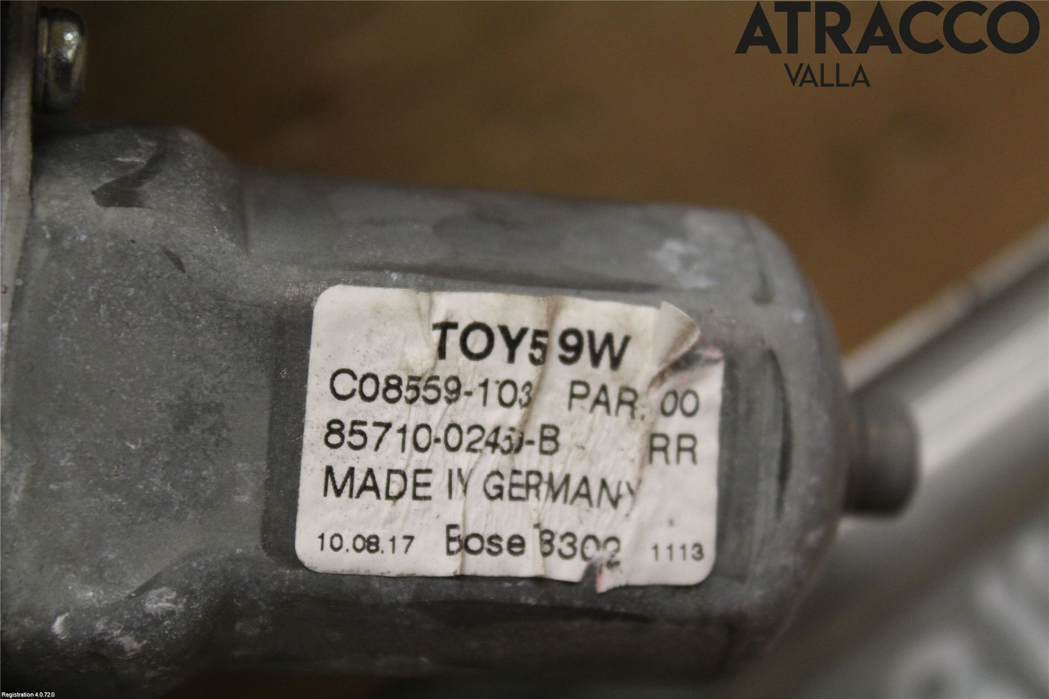 Toyota AURIS 13-19 Fönsterhiss El Kompl