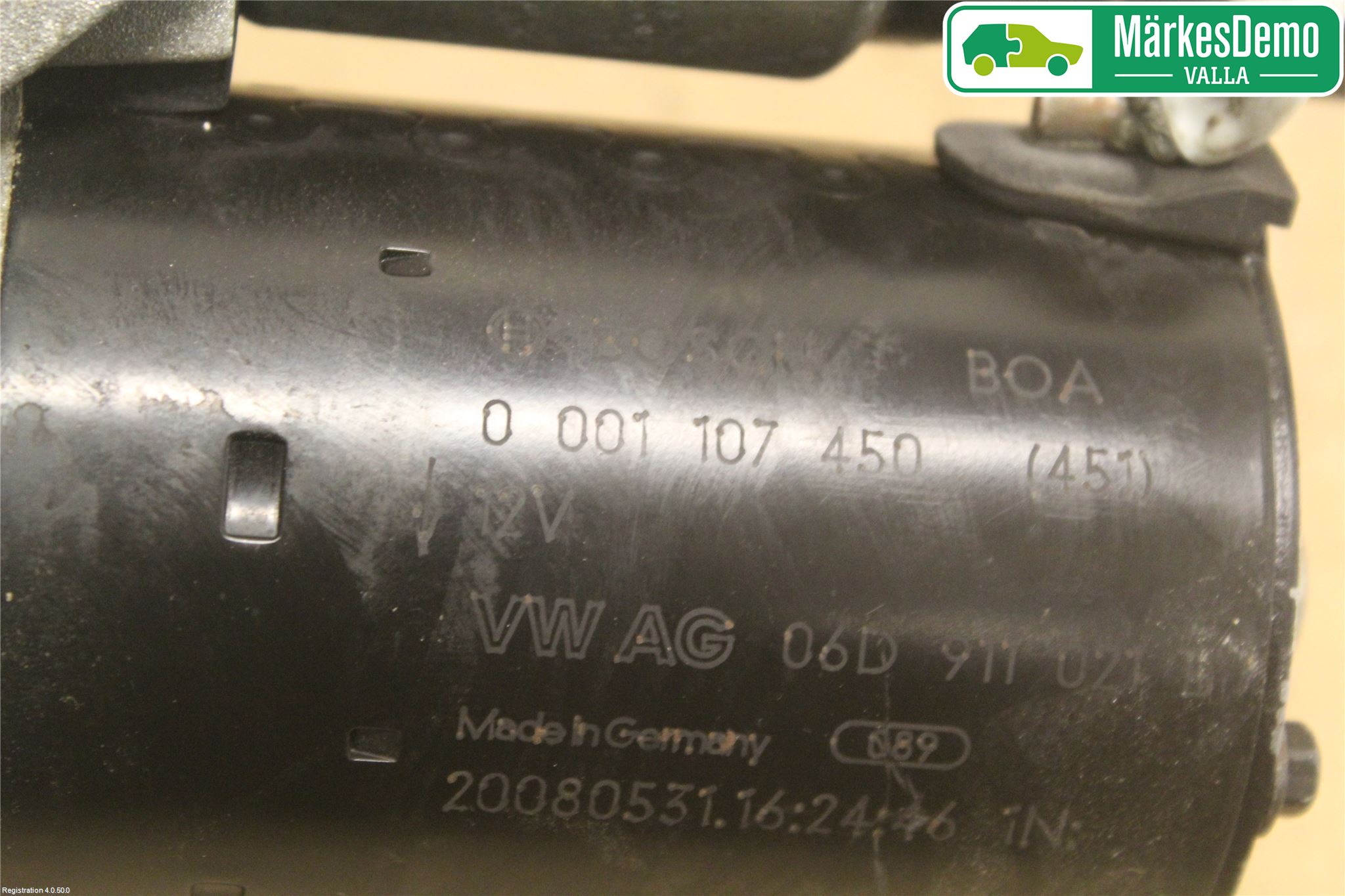 Audi A4/S4 08-11 Startmotor