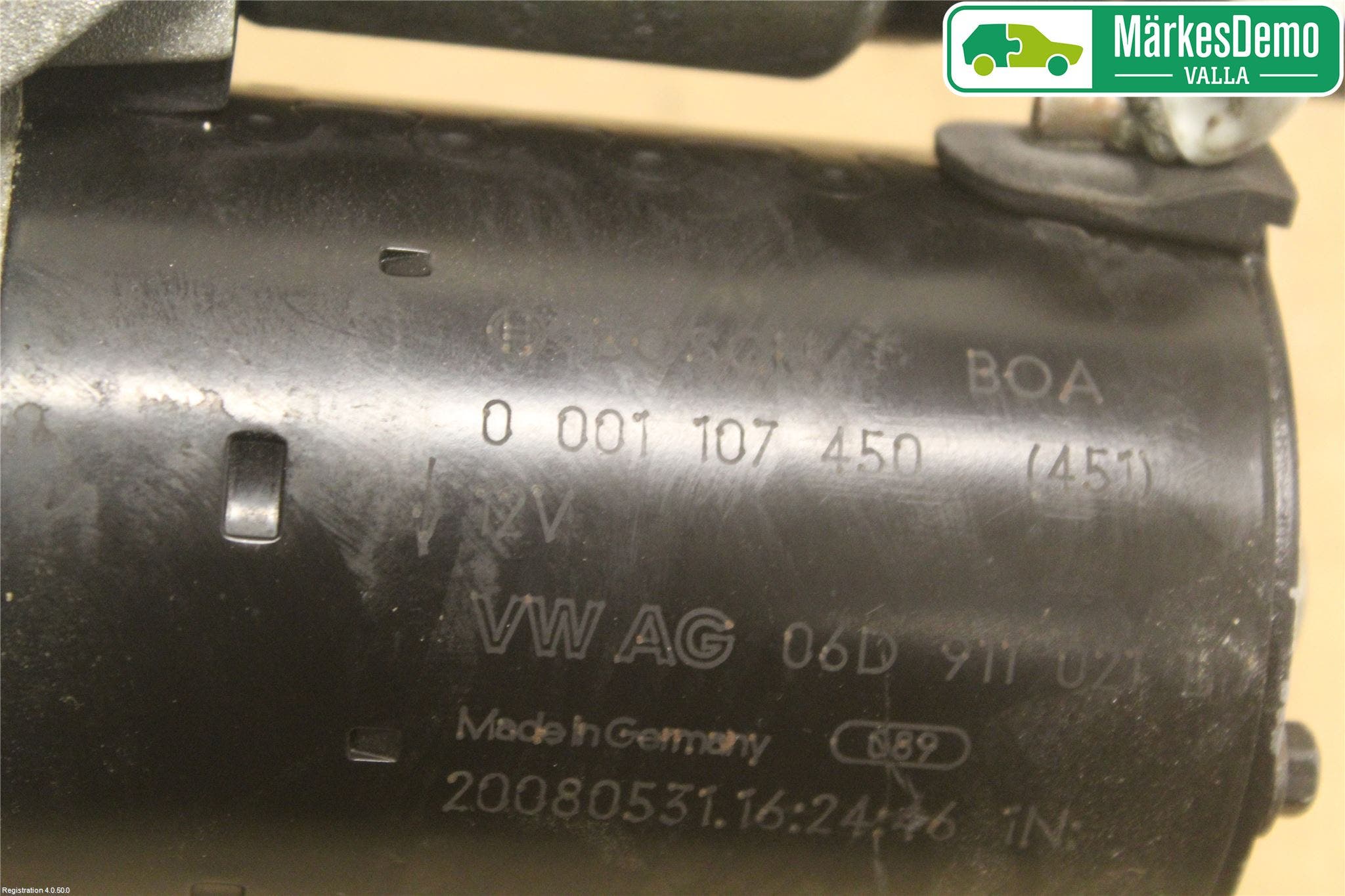 Audi A4/S4 08-11 Startmotor