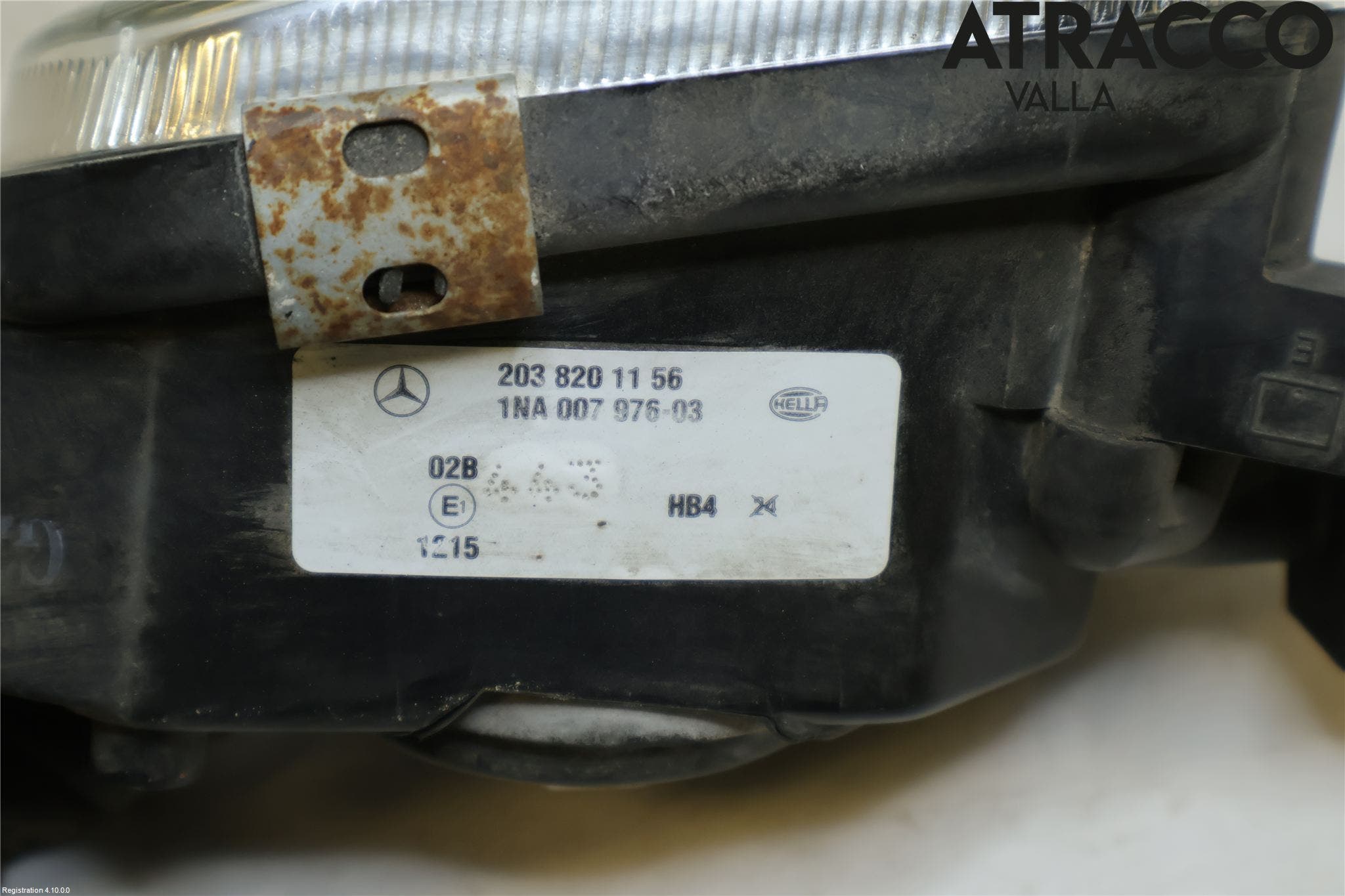 Mercedes-Benz MB CLK (C209) 02-09 Dimljus-Varselljus Fram