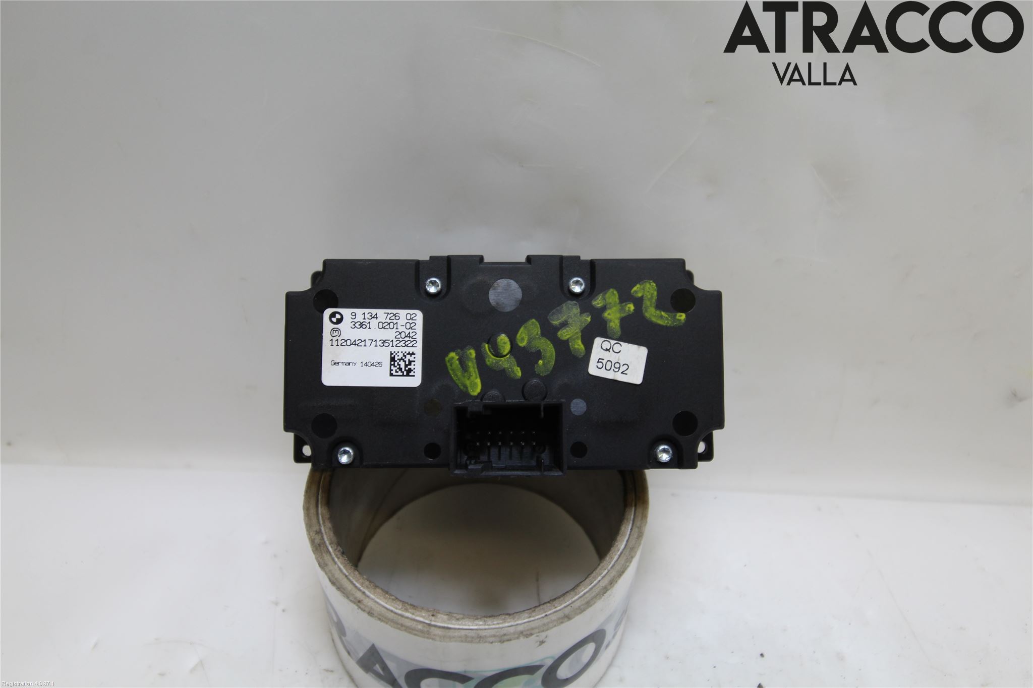 BMW X6 E71/E72   08-14 Strömställare Ljus