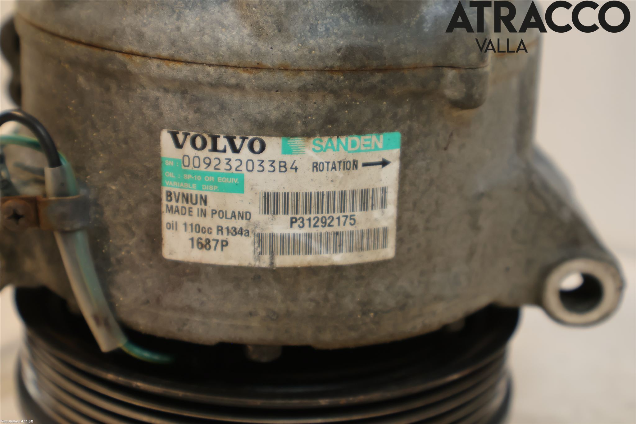 Volvo V40 12-19 Ac Kompressor