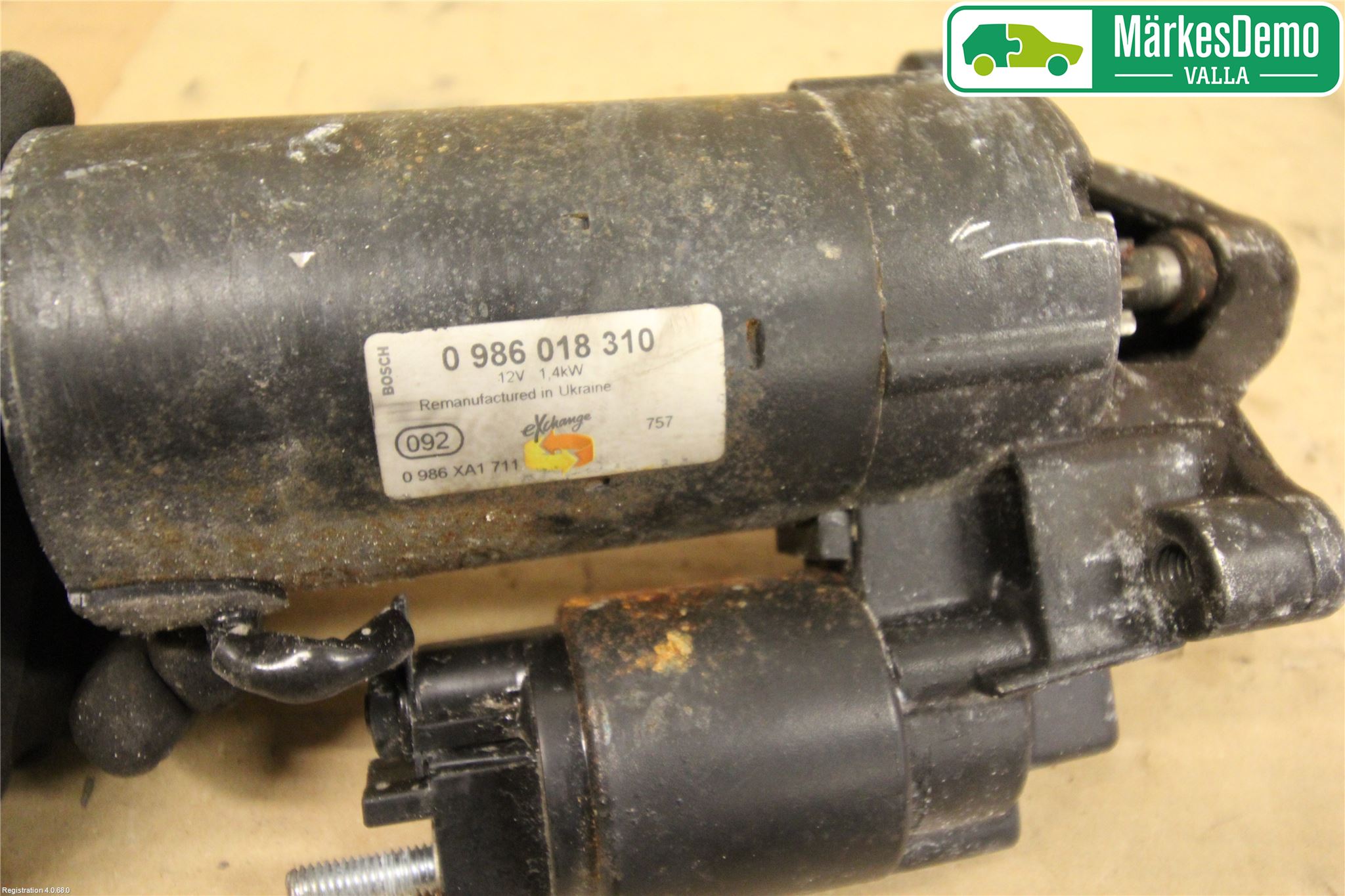 Peugeot 407 Startmotor