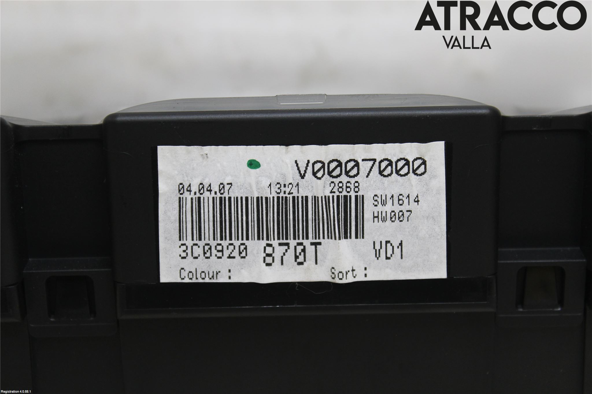 Volkswagen VW PASSAT 05-11 Instrument Komb