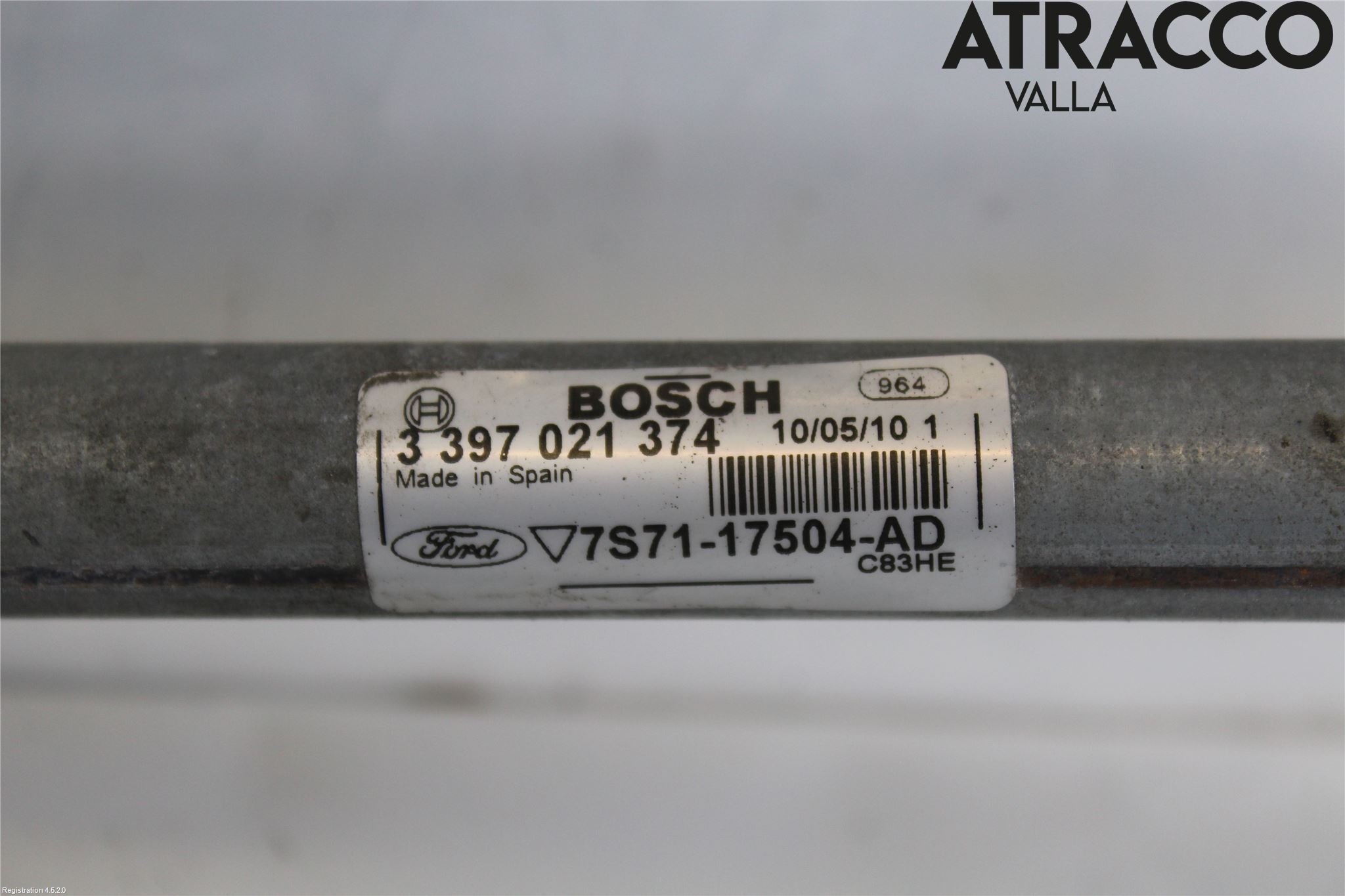 Ford MONDEO 07-15 Torkarmotor Vindruta