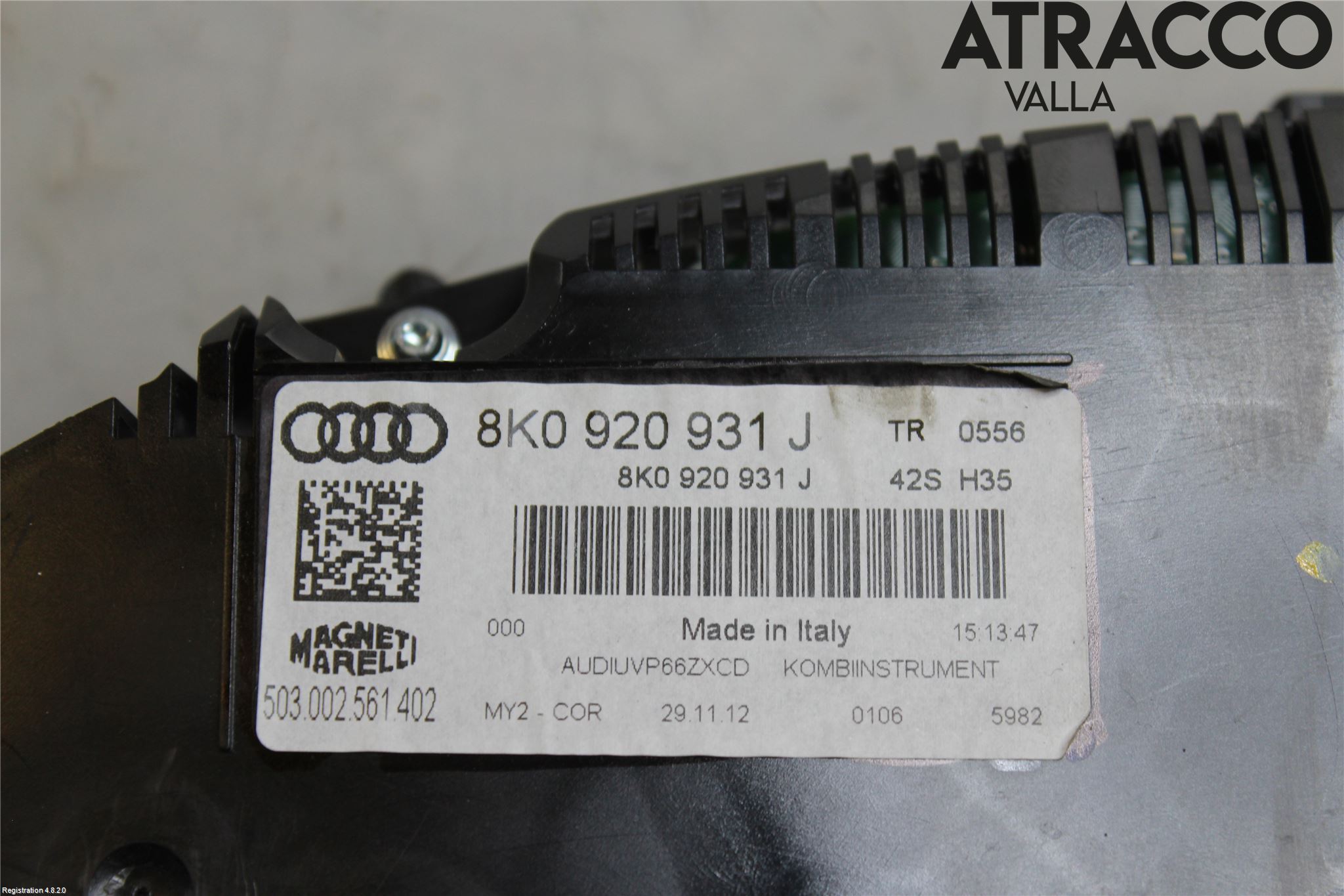 Audi A4 12-15 Instrument Komb