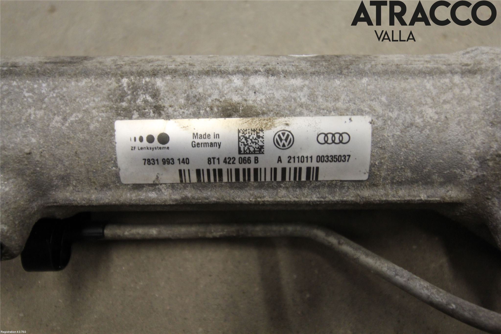 Audi A4/S4 08-11 Styrväxel Servo -Snäcka