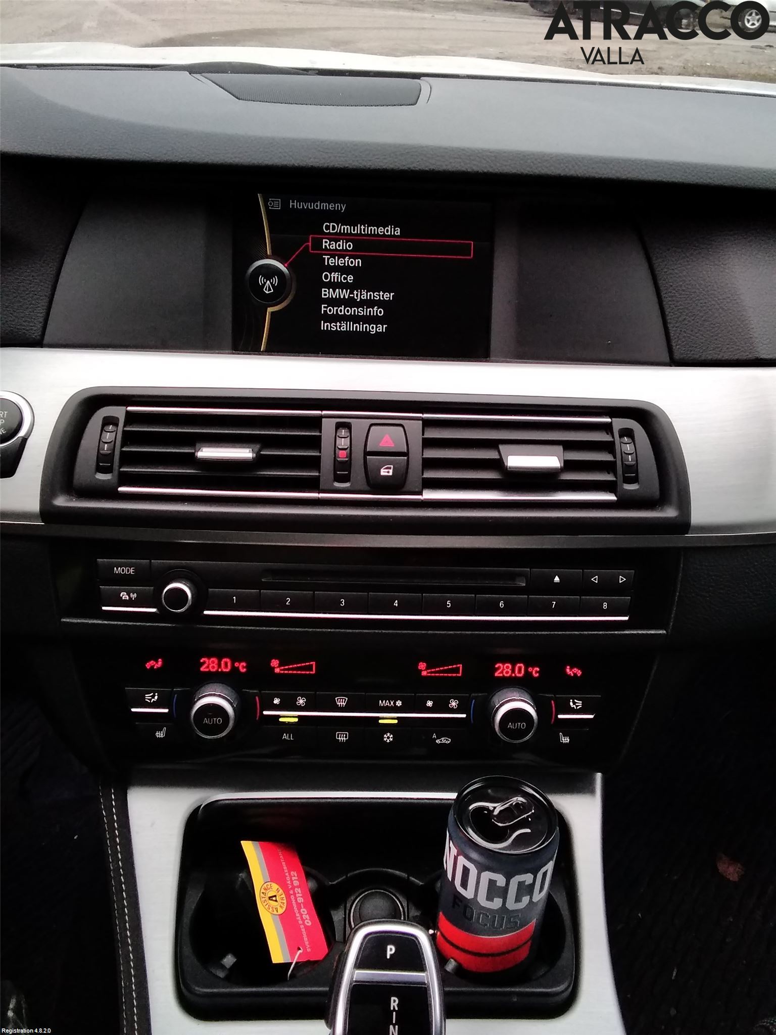 BMW 5 F10/F11/F18 09-17 Ac Styrenhet Ac Manöveren