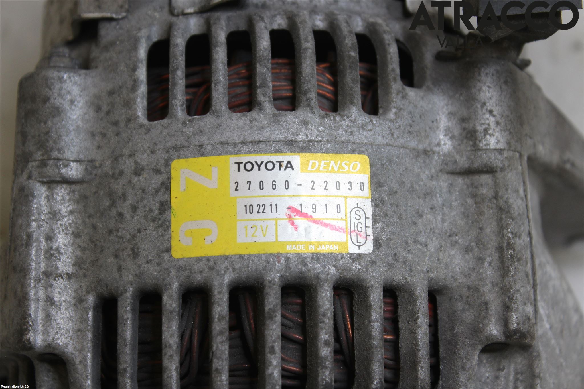 Toyota COROLLA 02-07 Generator