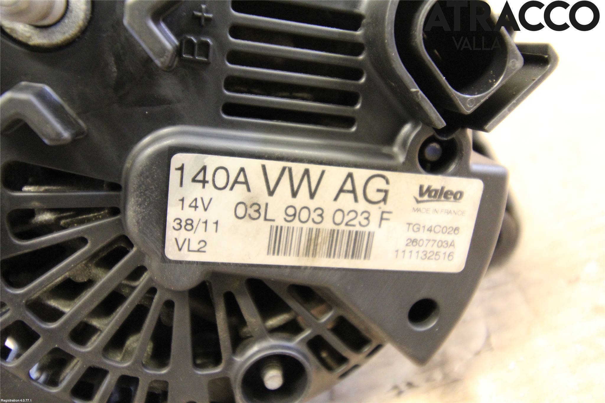 Volkswagen VW POLO 10-17 Generator