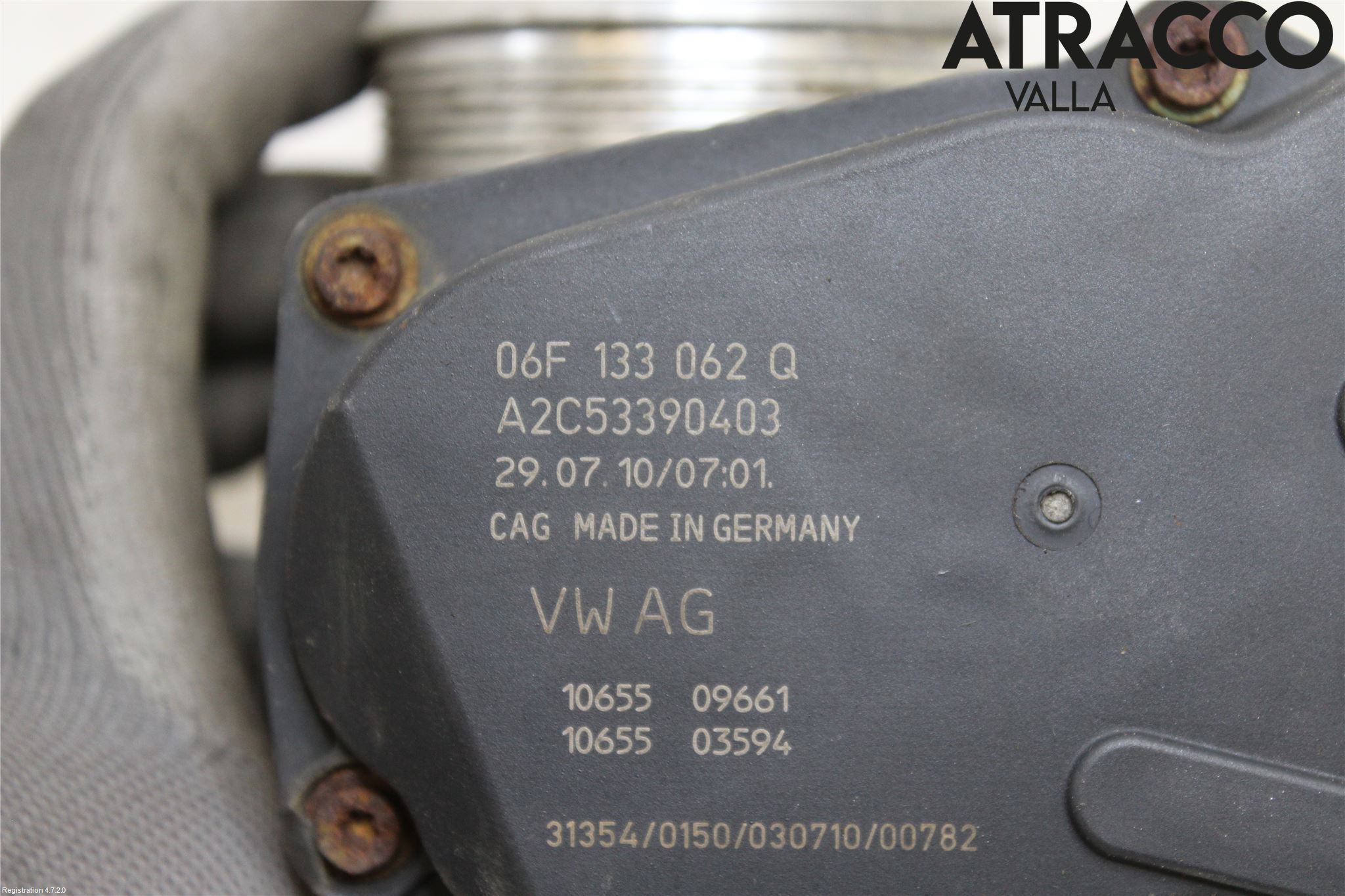 Skoda SUPERB 09-15 Injspjällhus