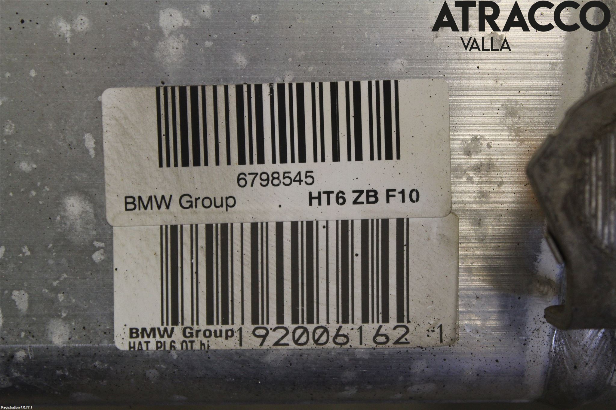 BMW 5 F10/F11/F18 09-17 Bakaxelbalk