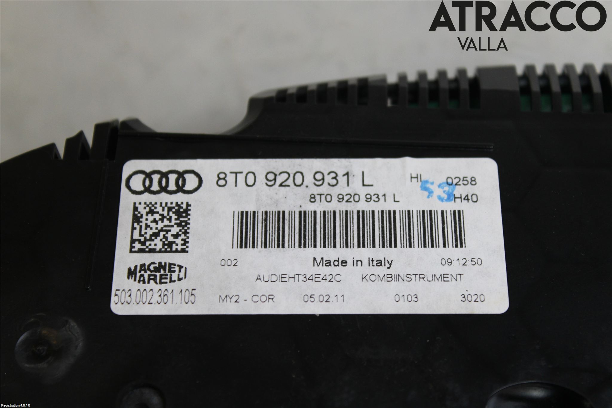 Audi A5 07-16 Instrument Komb