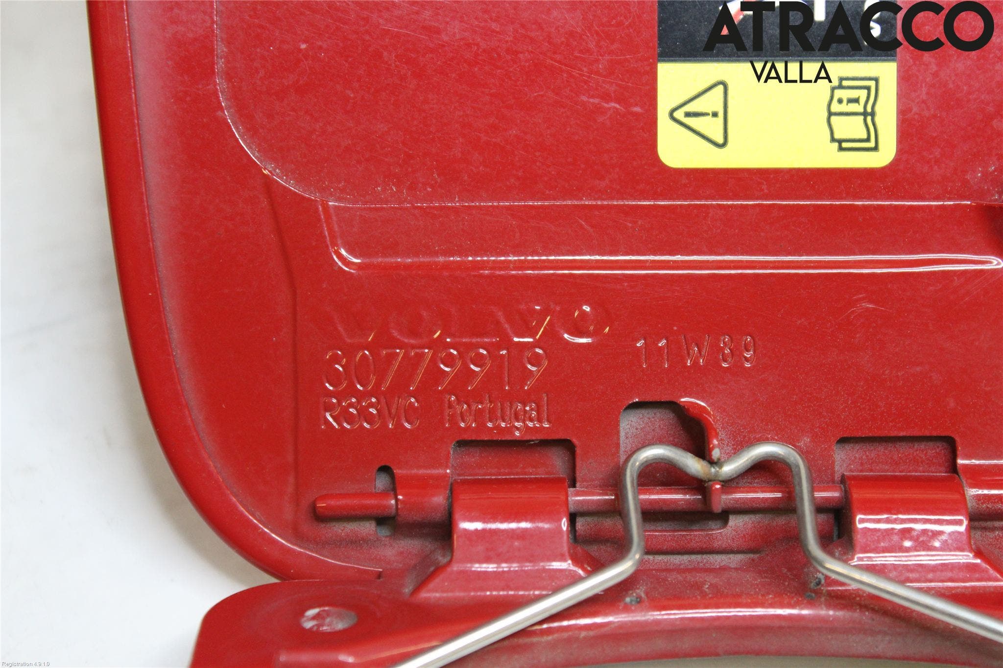 Volvo S40 08-12 Tanklucka