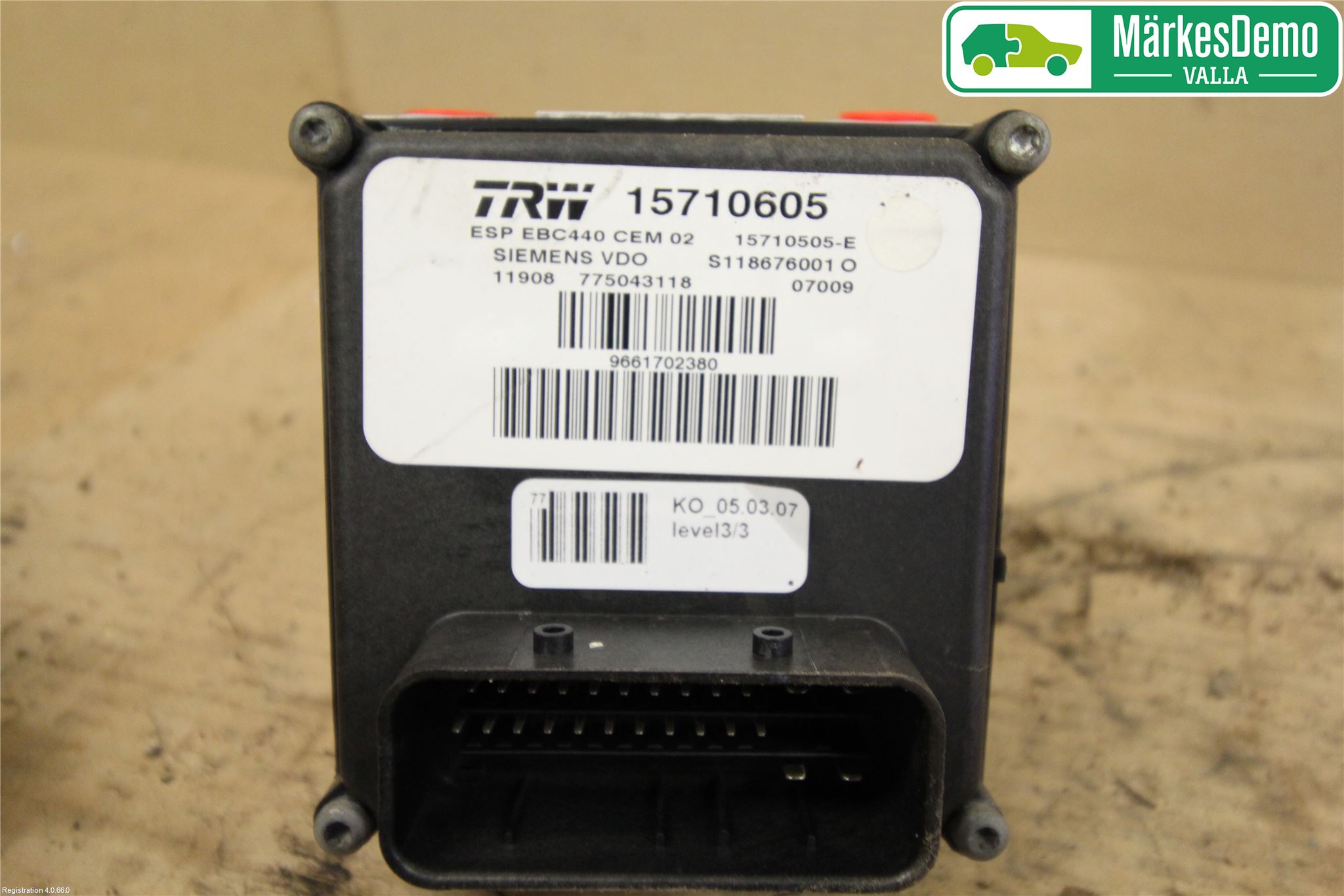 Peugeot 407 Abs Hydraulaggregat