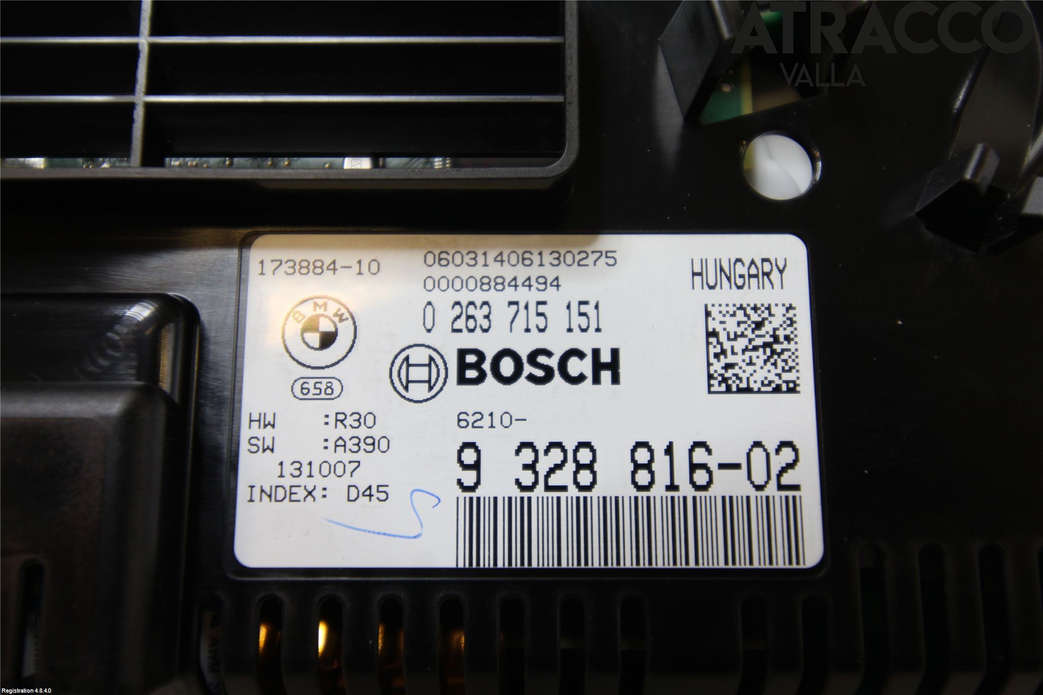 BMW 5 F10/F11/F18 09-17 Instrument Komb