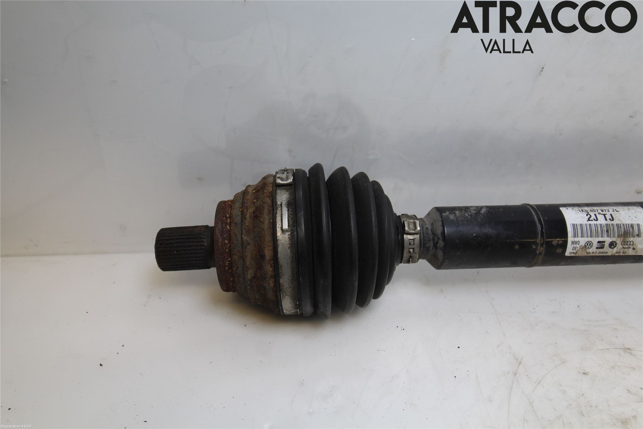 Volkswagen VW GOLF PLUS/CROSS GOLF 04-14 Drivaxel Fram Höger