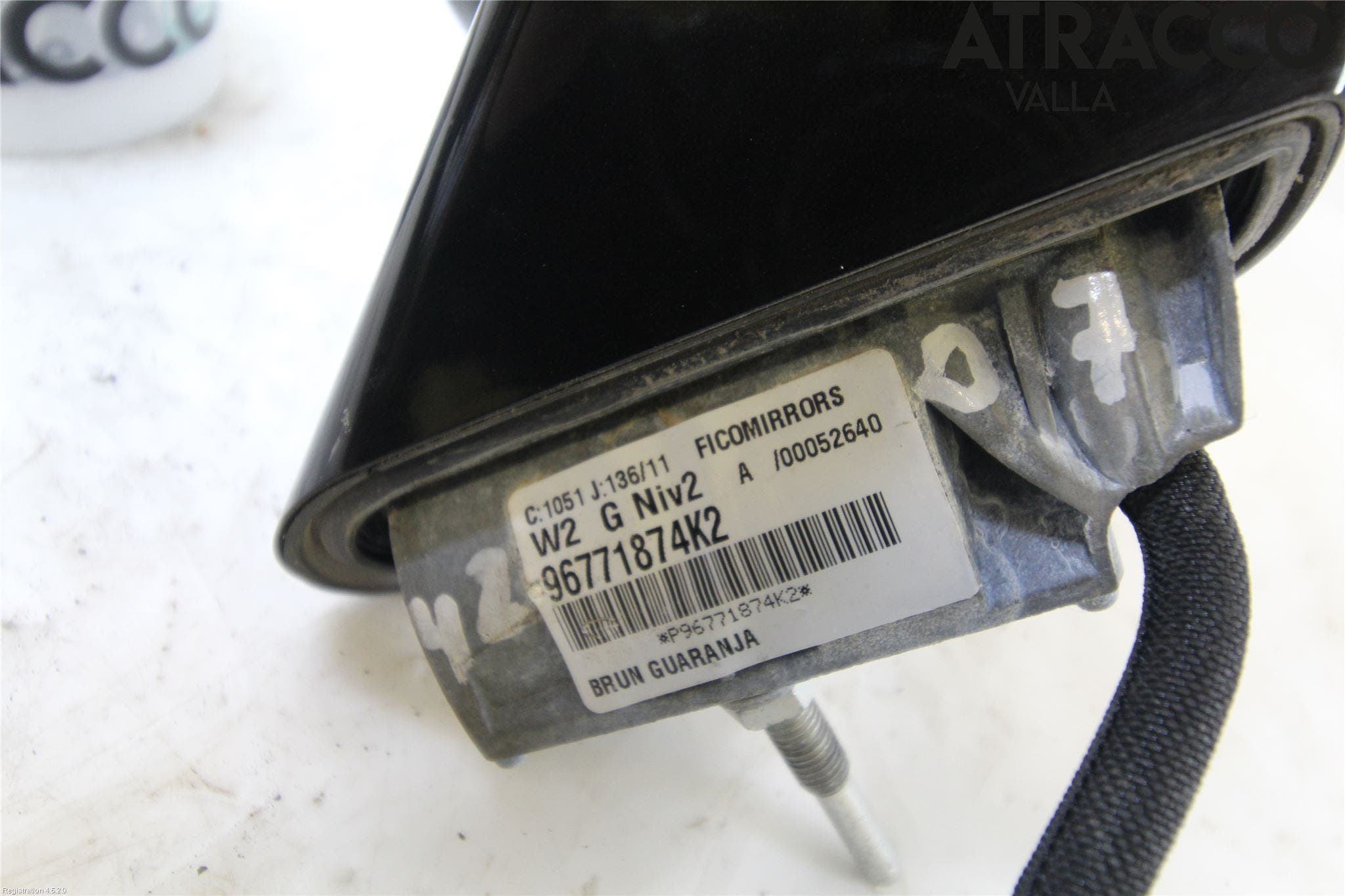 Peugeot 508 11-18 Spegel Yttre El Vä