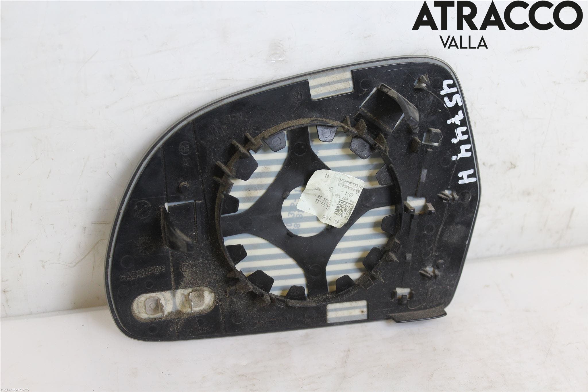 Skoda OCTAVIA (1Z) 05-13 Spegelglas Hö