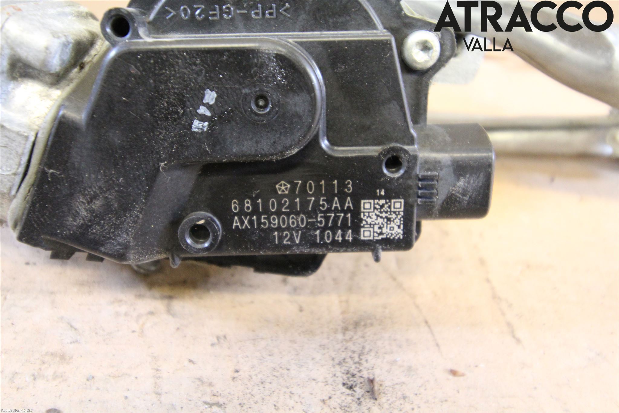 Jeep GRAND CHEROKEE 10-20 Torkarmotor Vindruta