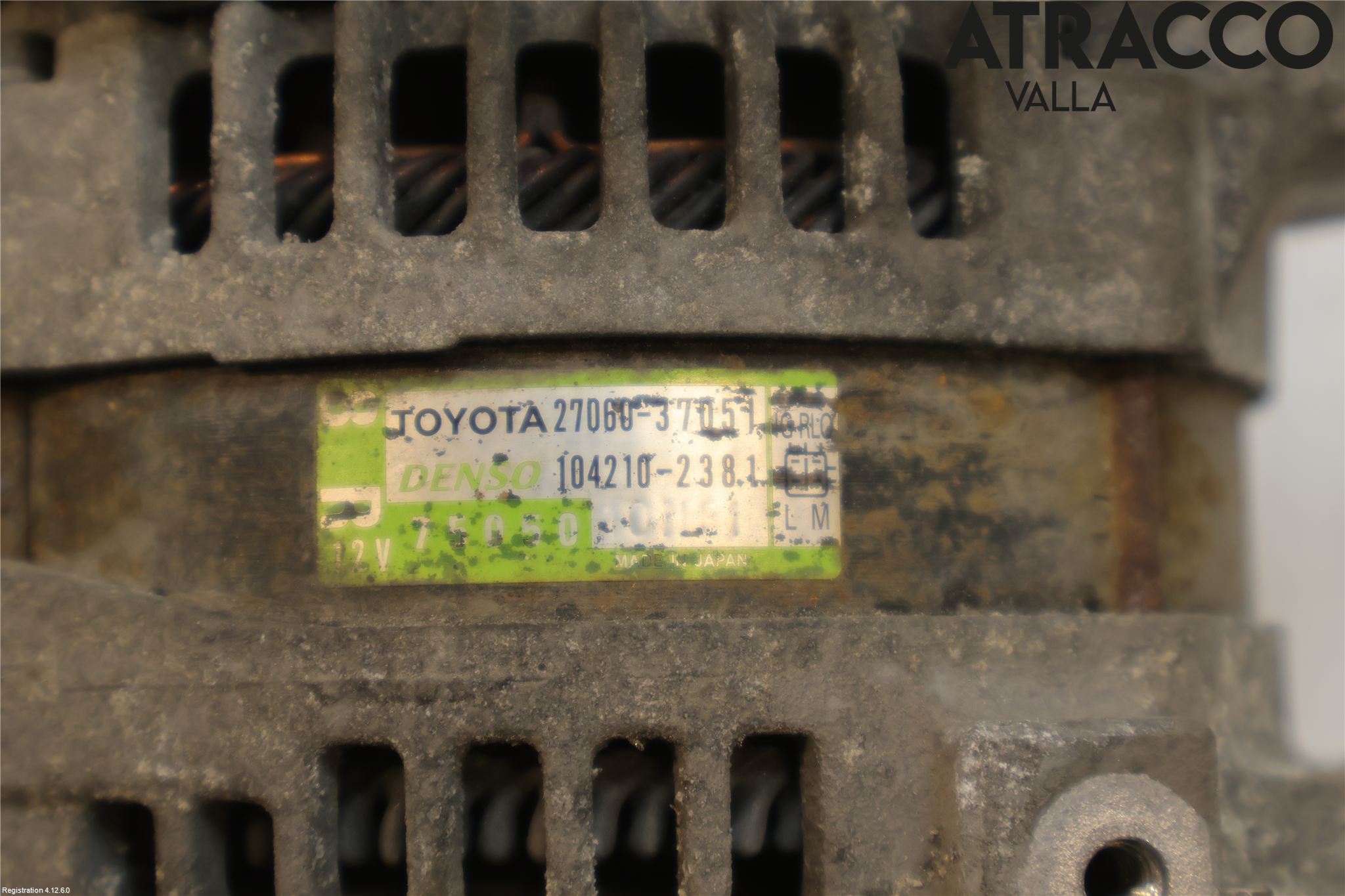Toyota RAV 4 06-12 Generator