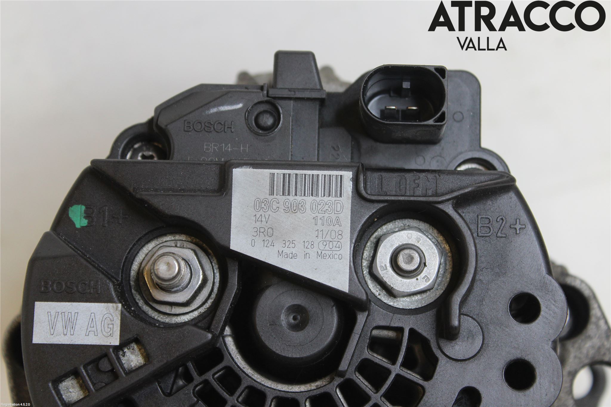 Volkswagen VW GOLF V 04-09 Generator