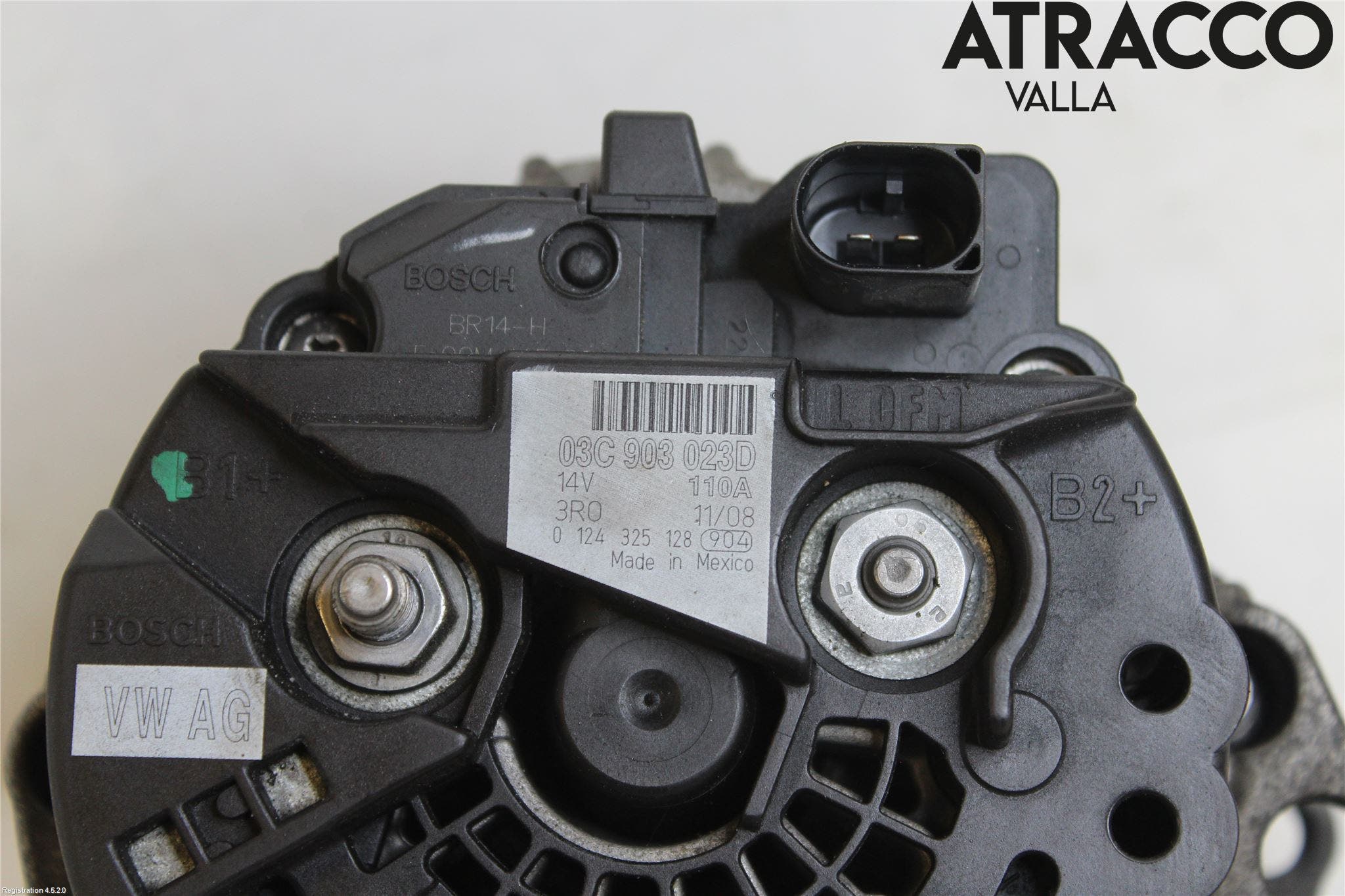 Volkswagen VW GOLF V 04-09 Generator