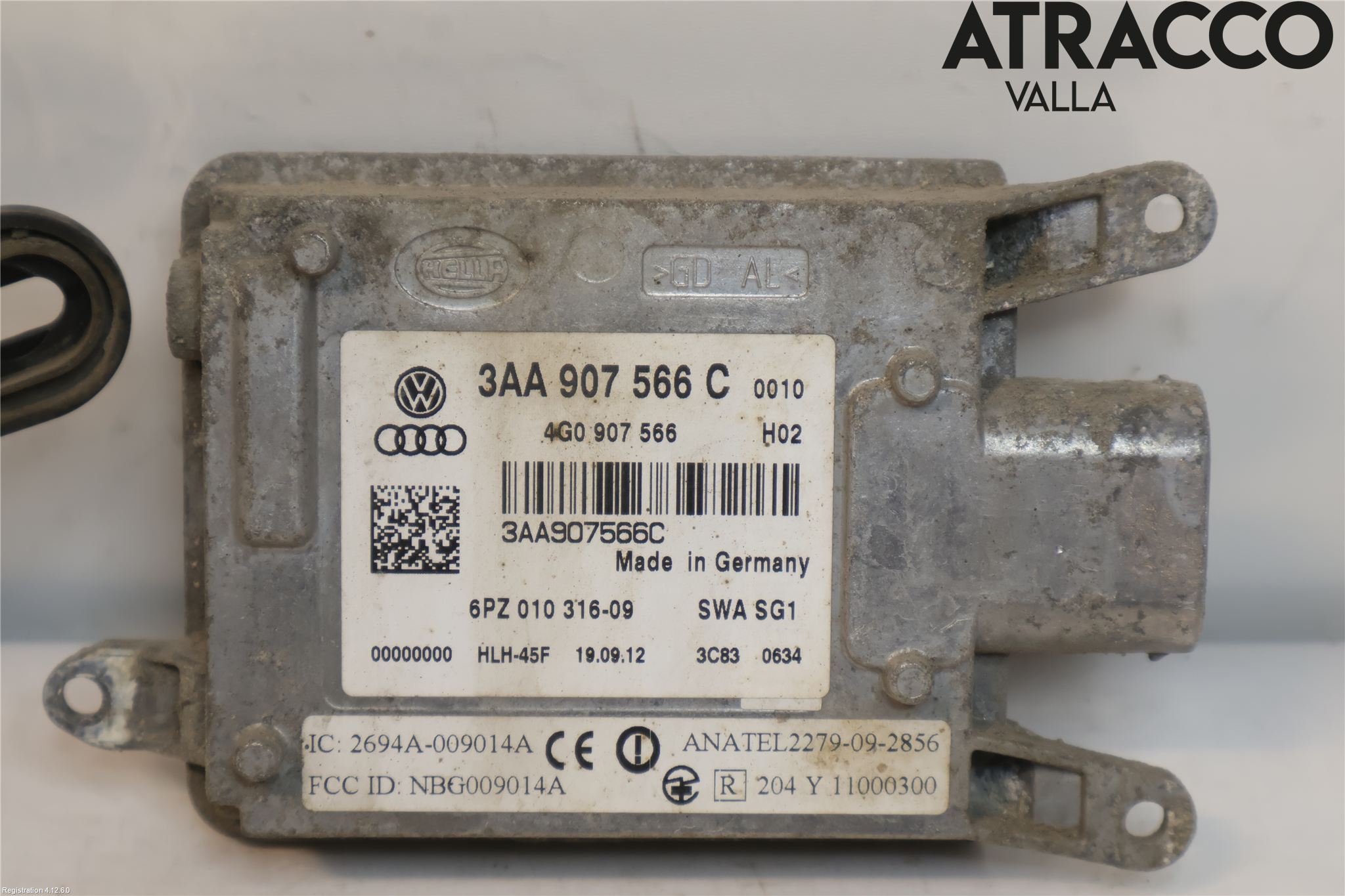 Volkswagen VW PASSAT 11-14 Sensor Aktivt Kollisionsskydd
