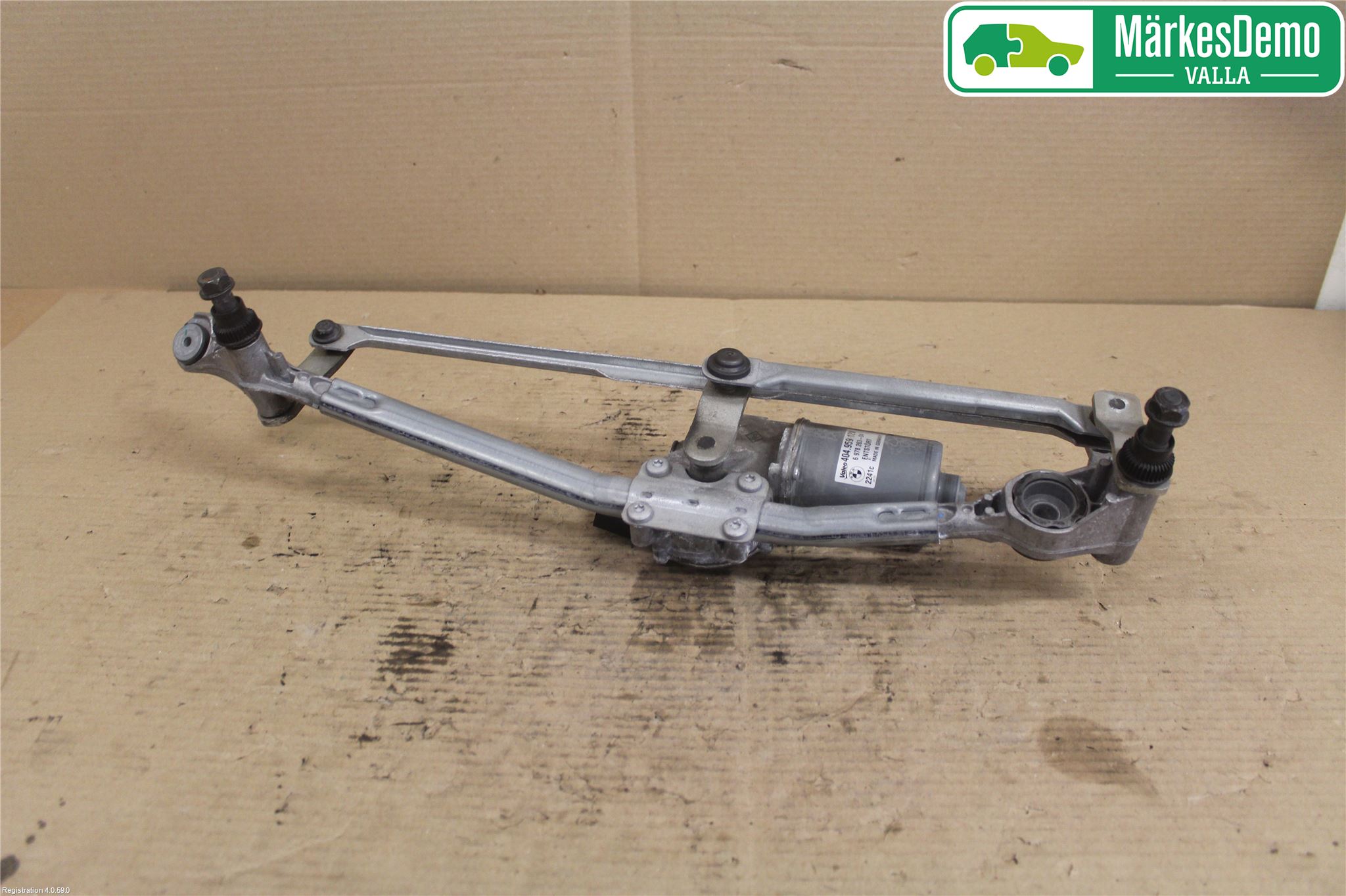 BMW 3 E90/91 SED/TOU 05-12 Torkarmekanism Vindruta