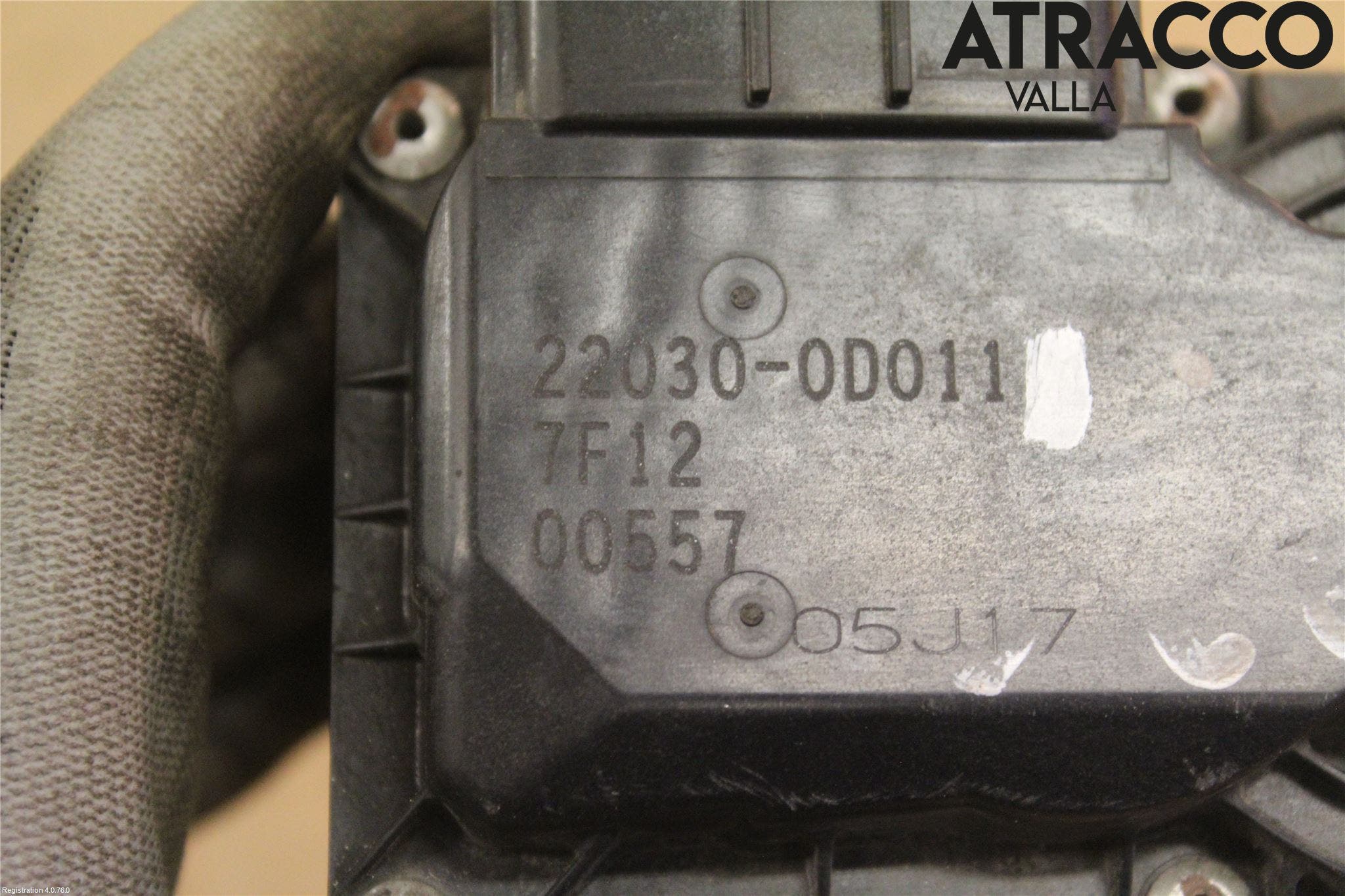 Toyota COROLLA VERSO 04-07 Injspjällhus