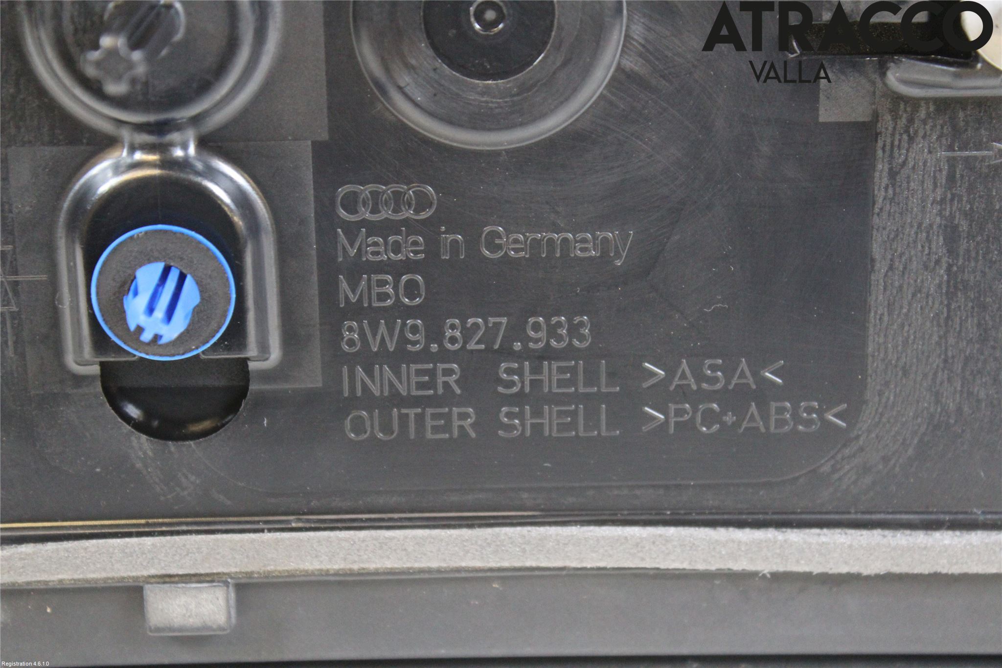 Audi A4/S4 B9 16-19 Spoiler Baklucka