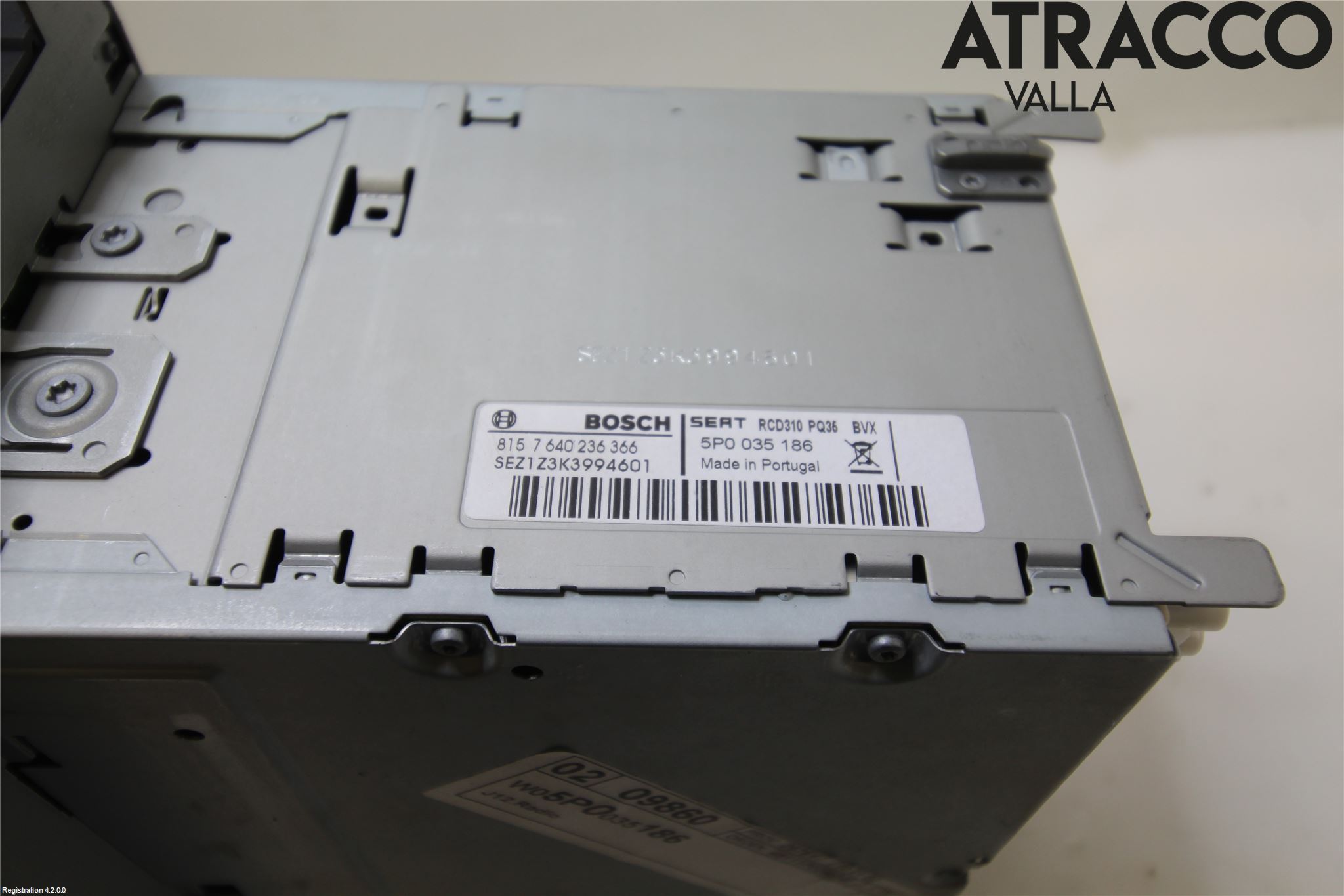 Seat LEON 06-12 Cd Radio - Multimediapanel