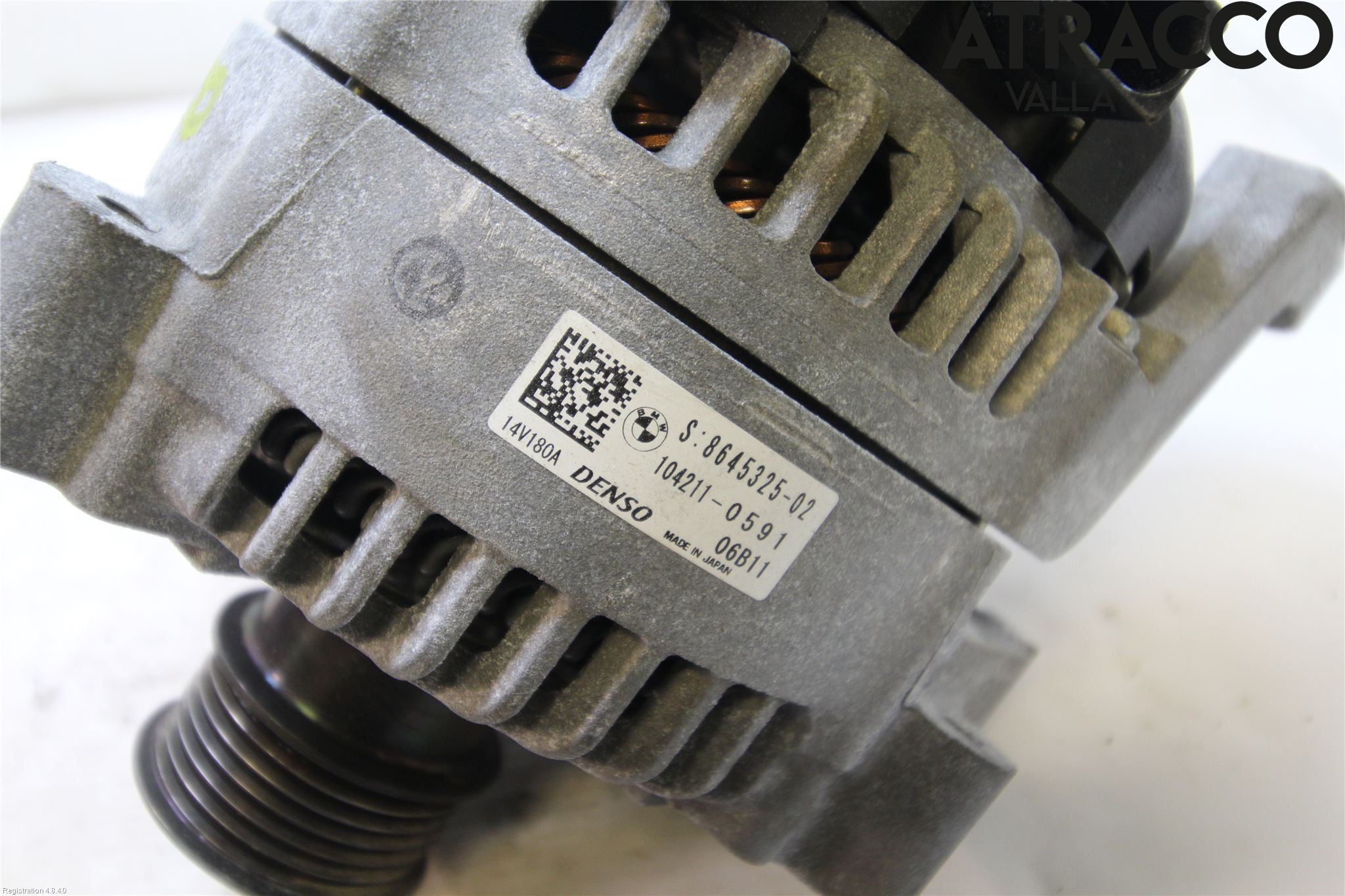 BMW 3 F30/F31/F80 12-19 Generator