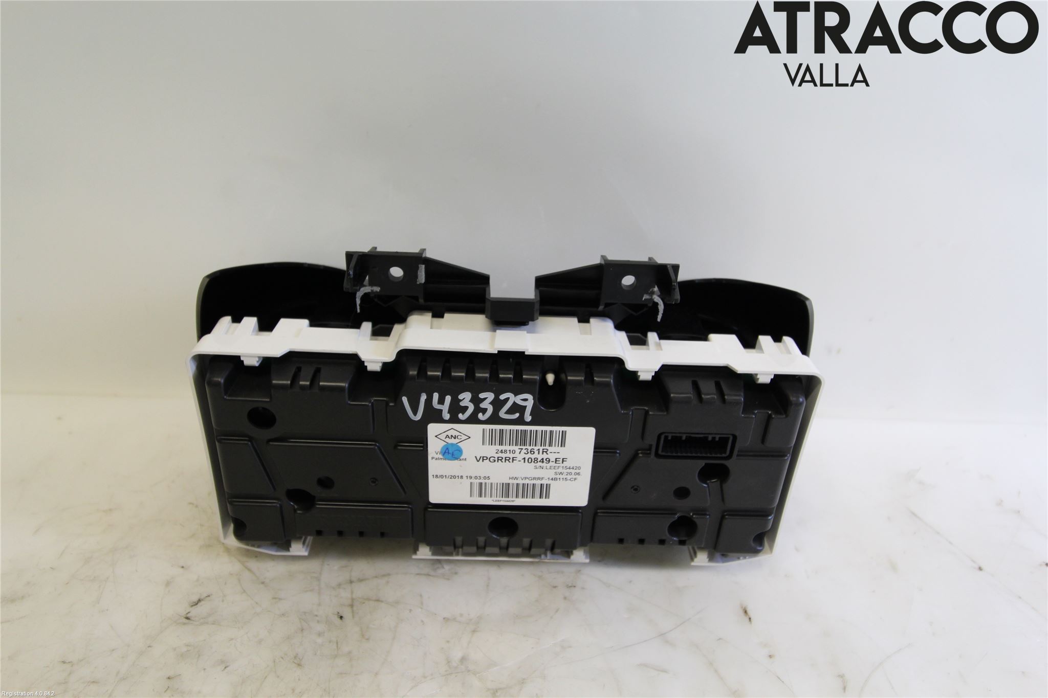 Renault CLIO IV 16-19 Instrument Komb