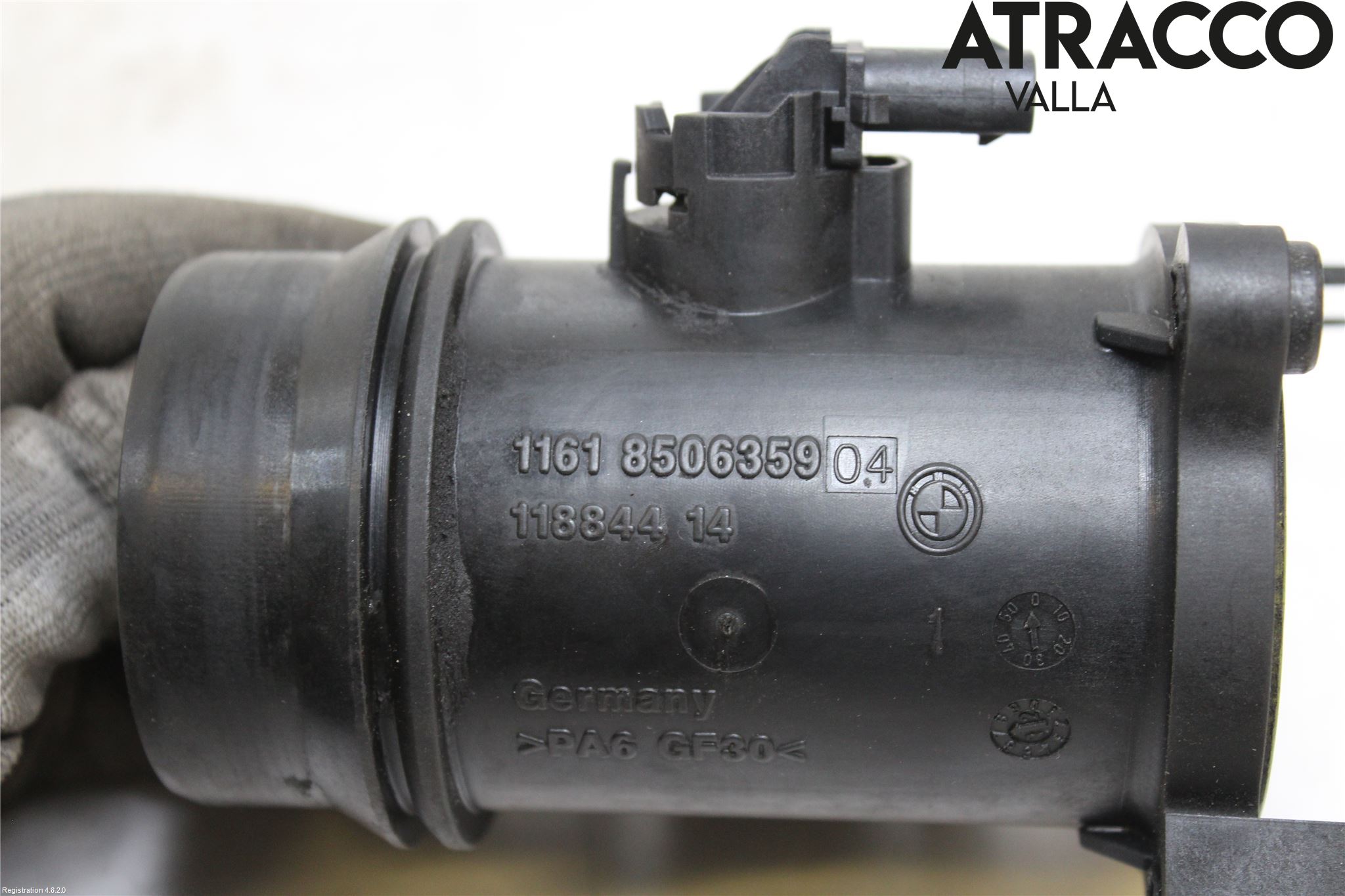BMW 5 F10/F11/F18 09-17 Laddluft-Intercoolerrör