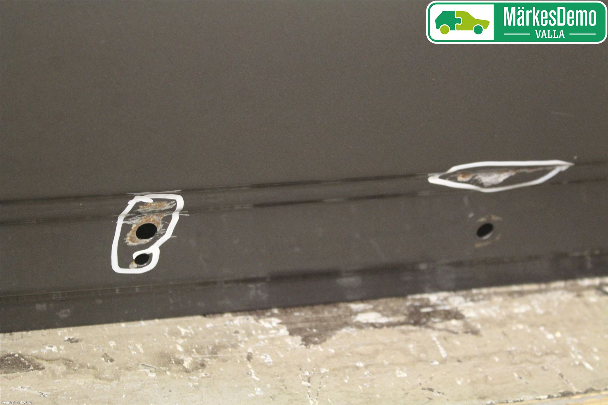 Volvo V70 08-13 Dörr Bak Vänster