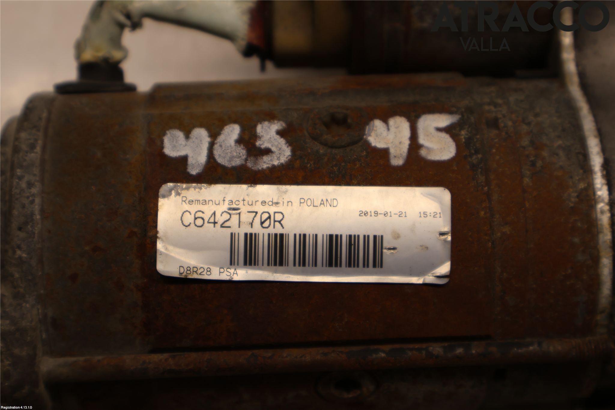 Citroen JUMPY/E-JUMPY 16- Startmotor Diesel