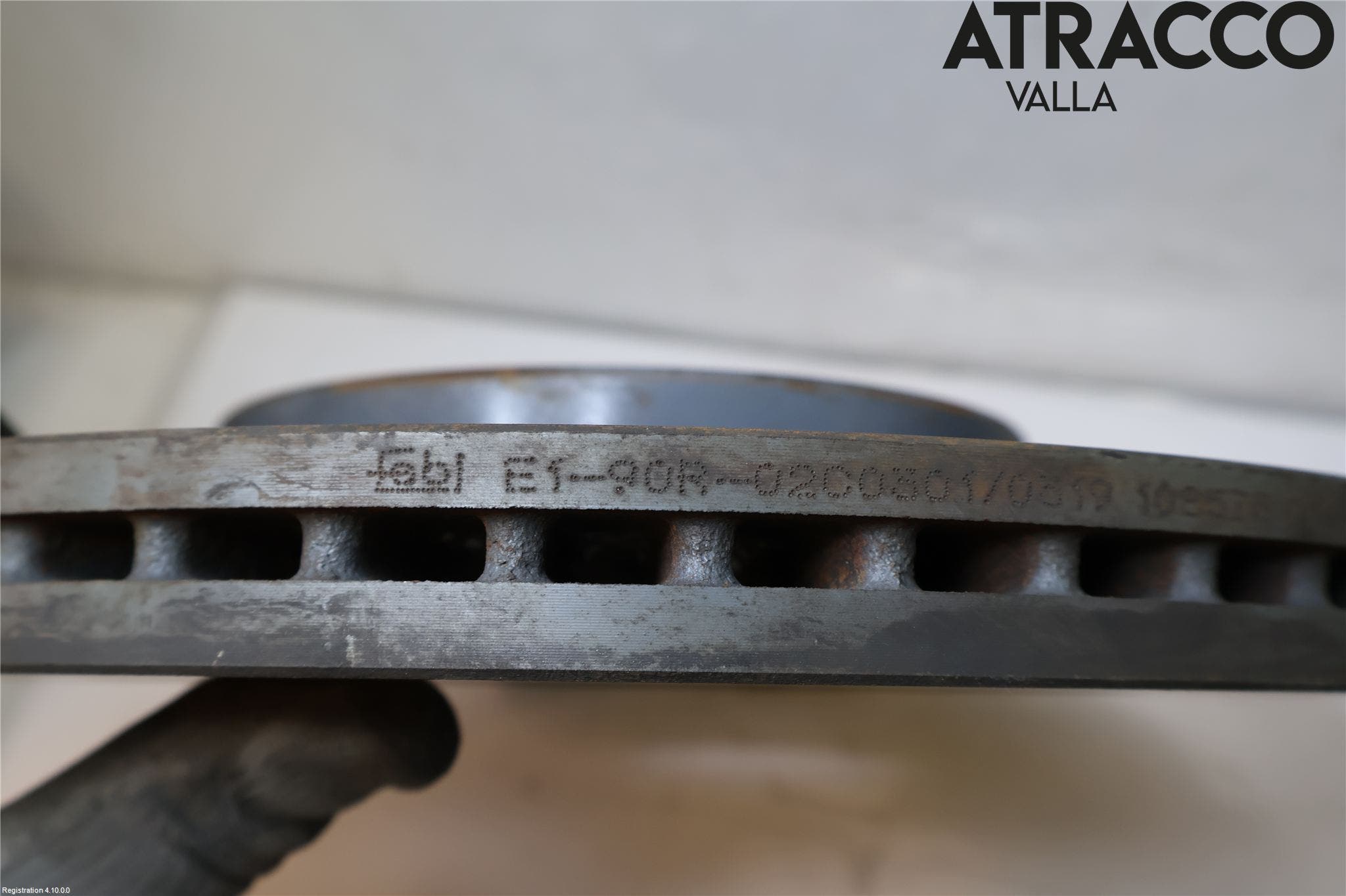 Kia SPORTAGE (QL) 16-21 Bromsskiva Fram