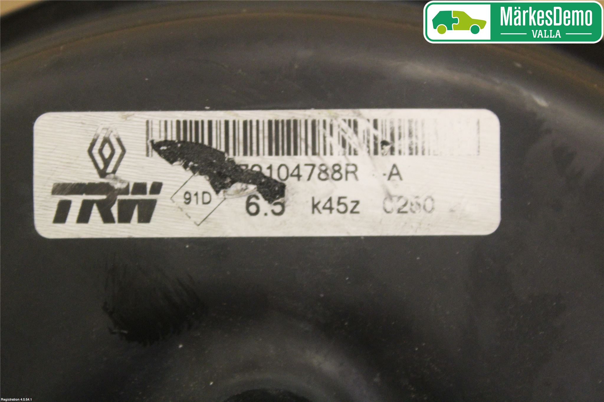 Renault CLIO IV 12-16 Bromsservo