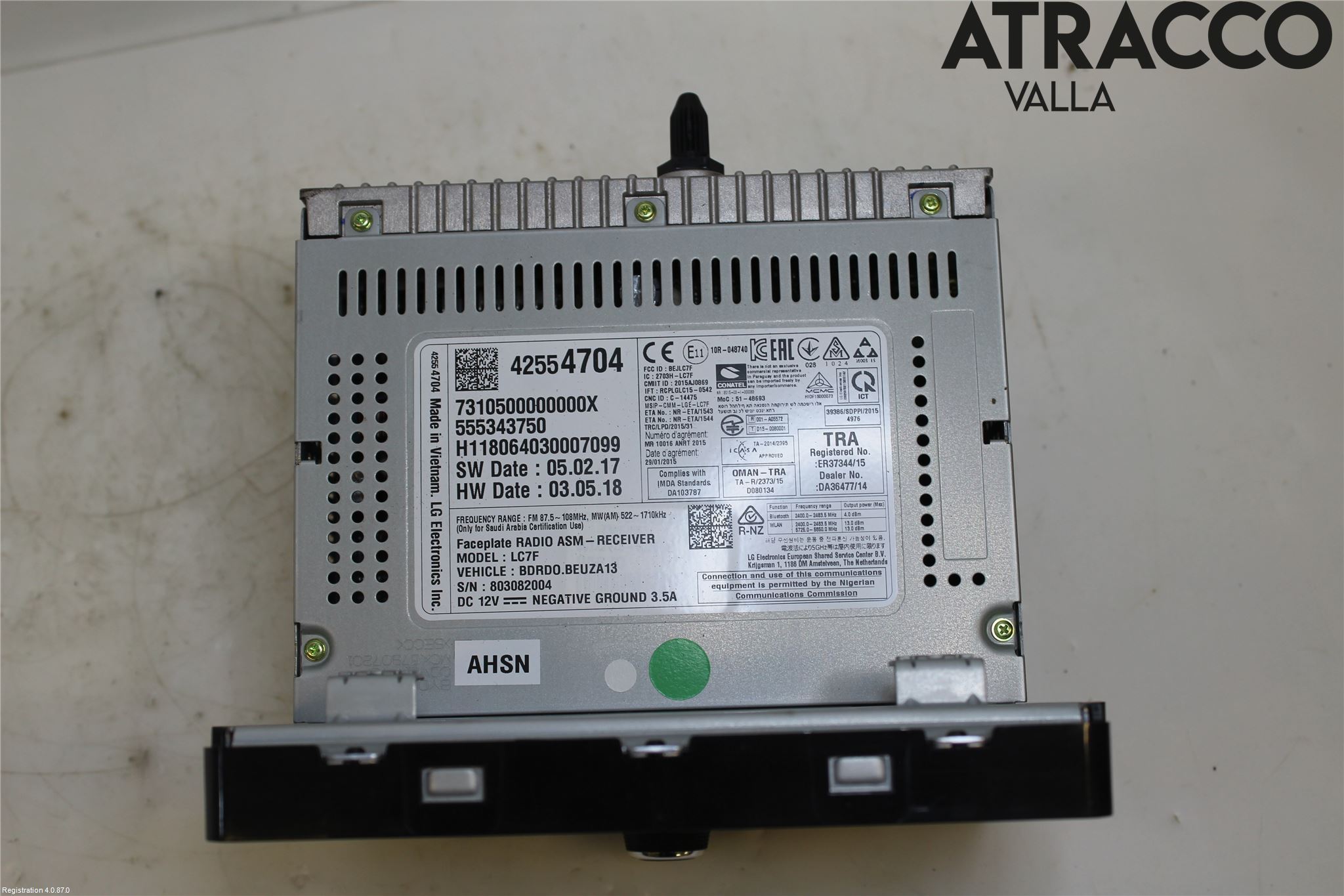 Opel CORSA E 15-19 Cd Radio - Multimediapanel