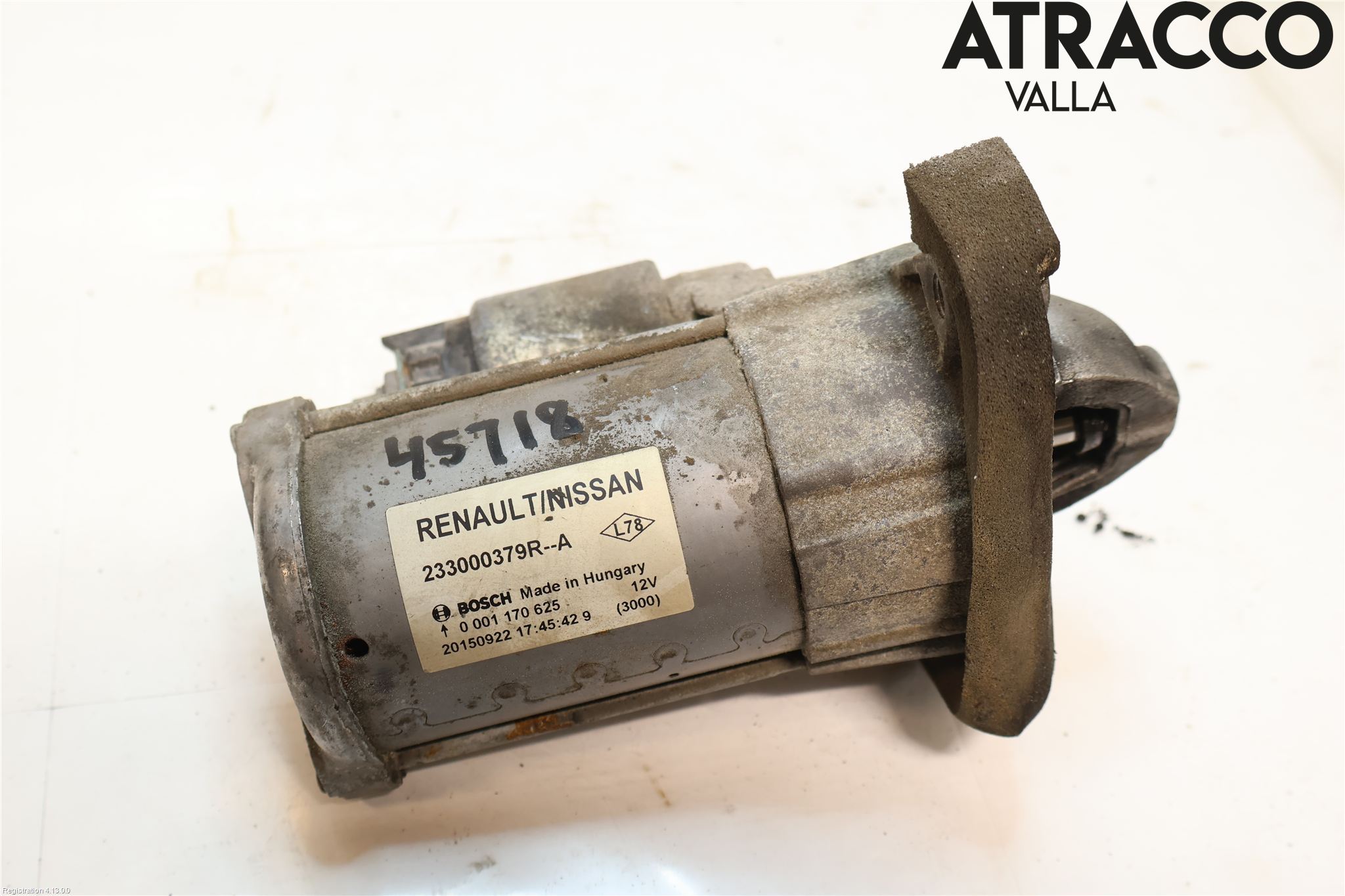 Nissan QASHQAI 14-17 Startmotor Diesel