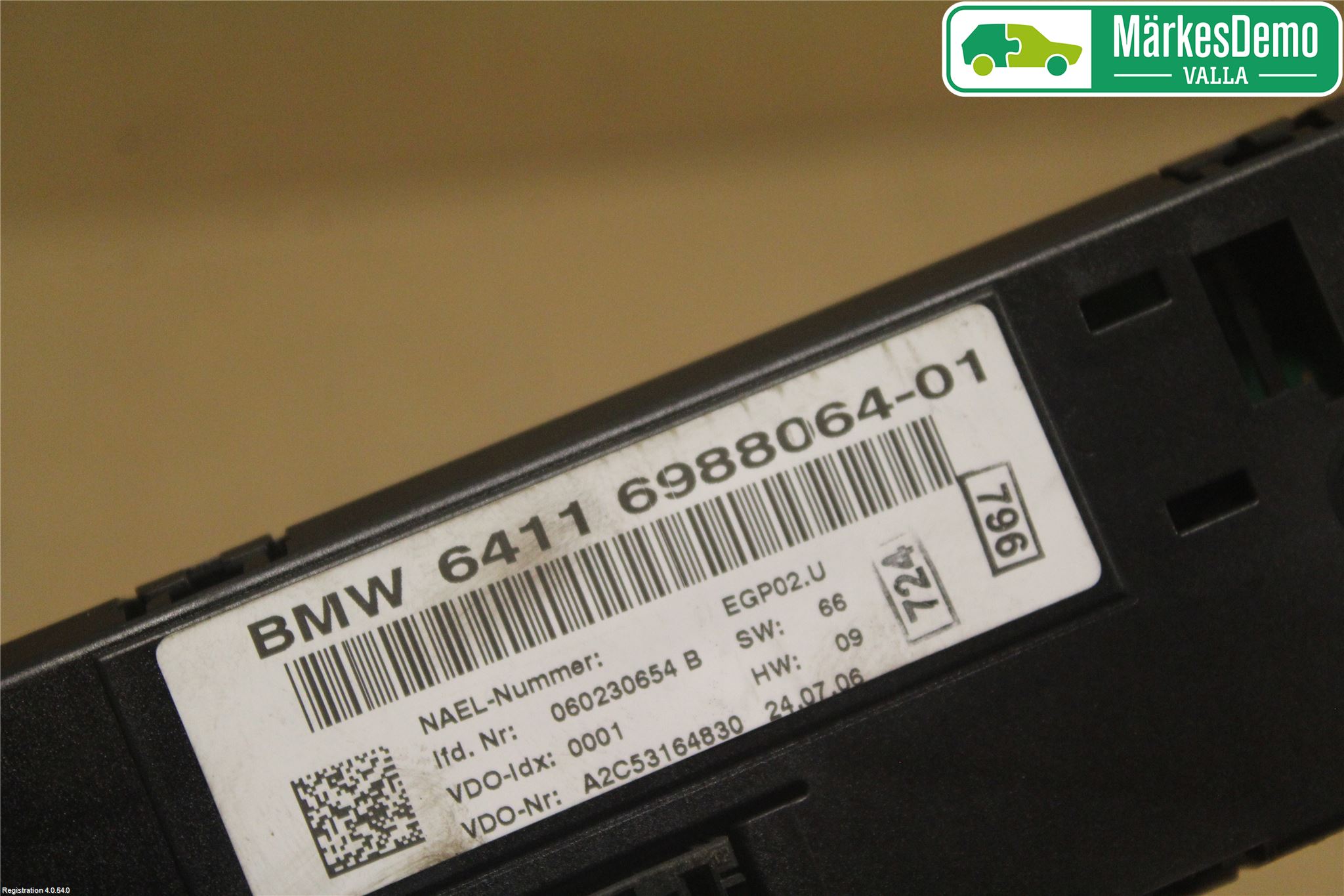 BMW 1 E87/81 5D/3D 03-11 Värmereglage