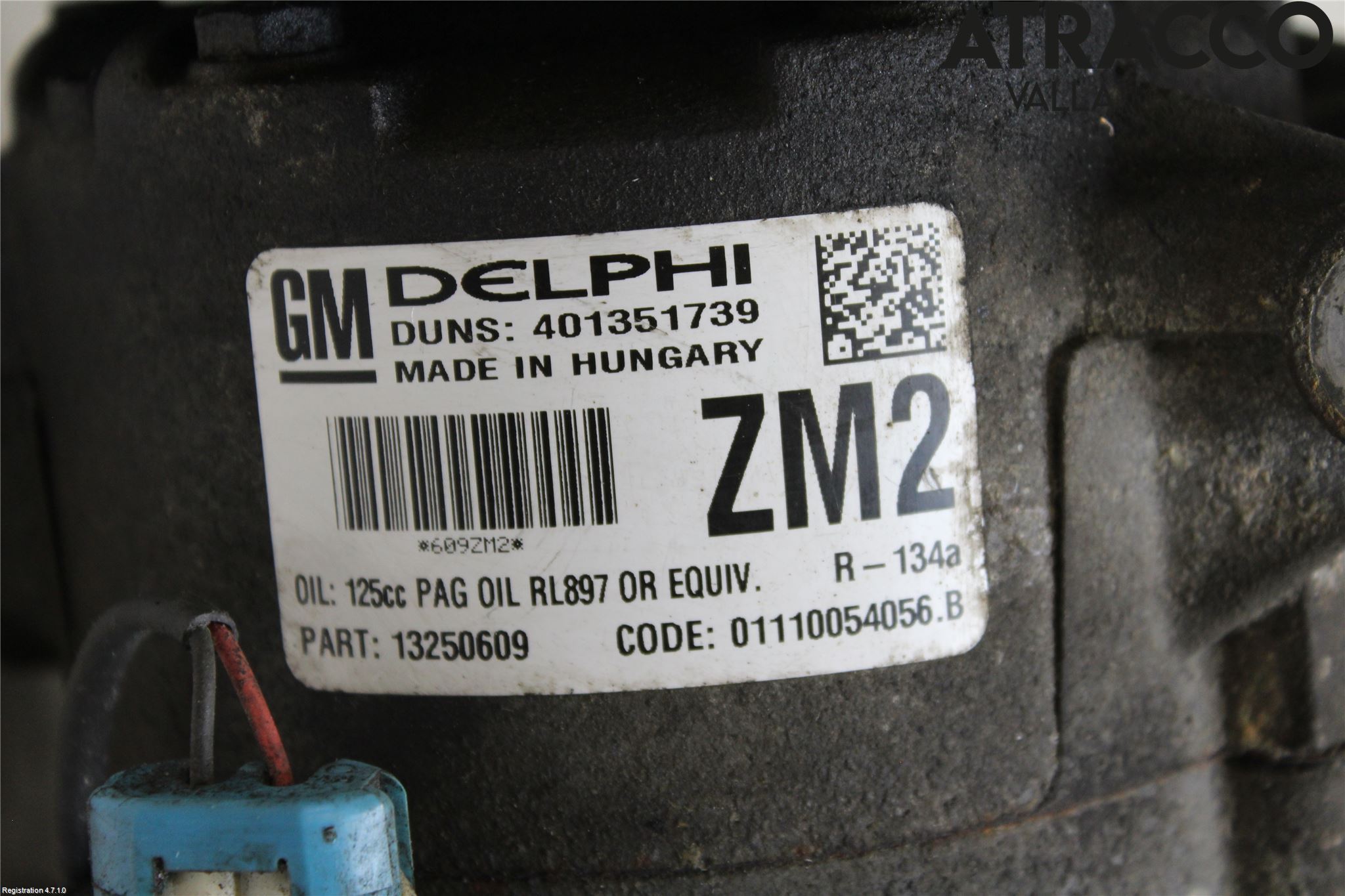 Opel ASTRA J 10-15 Ac Kompressor