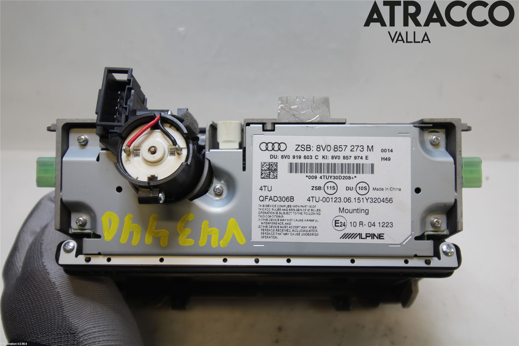 Audi A3/S3 8V 13-20 Multifunktionsdisplay