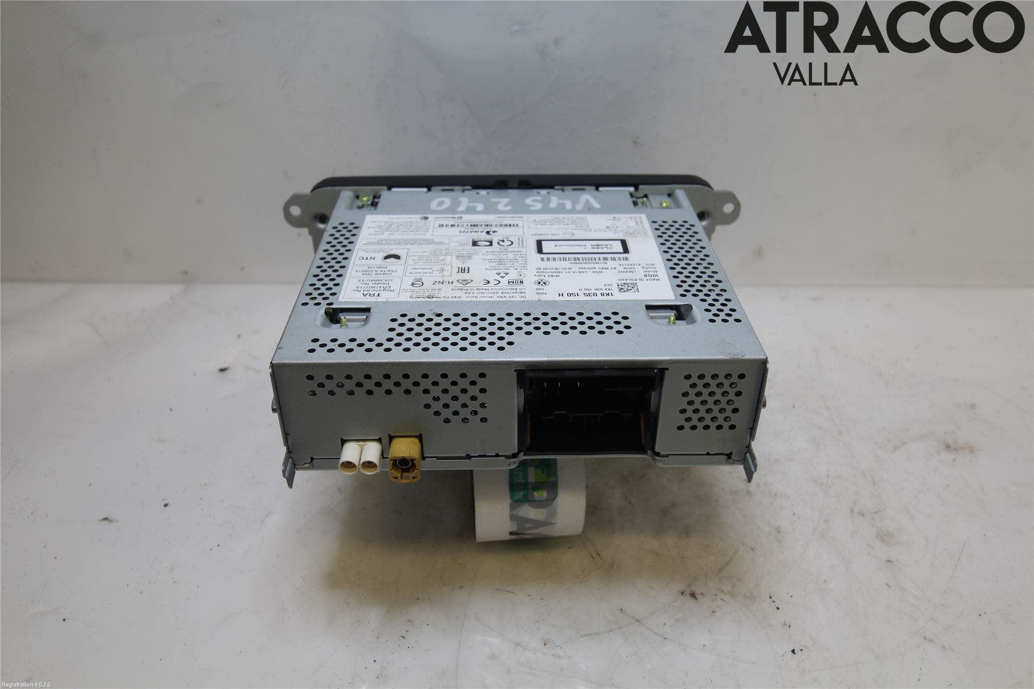 Volkswagen VW CADDY 16-20 Cd Radio - Multimediapanel