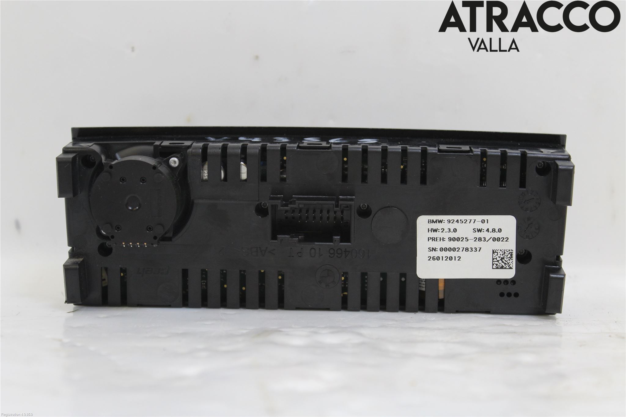 BMW 5 F10/F11/F18 09-17 Ac Styrenhet Ac Manöveren