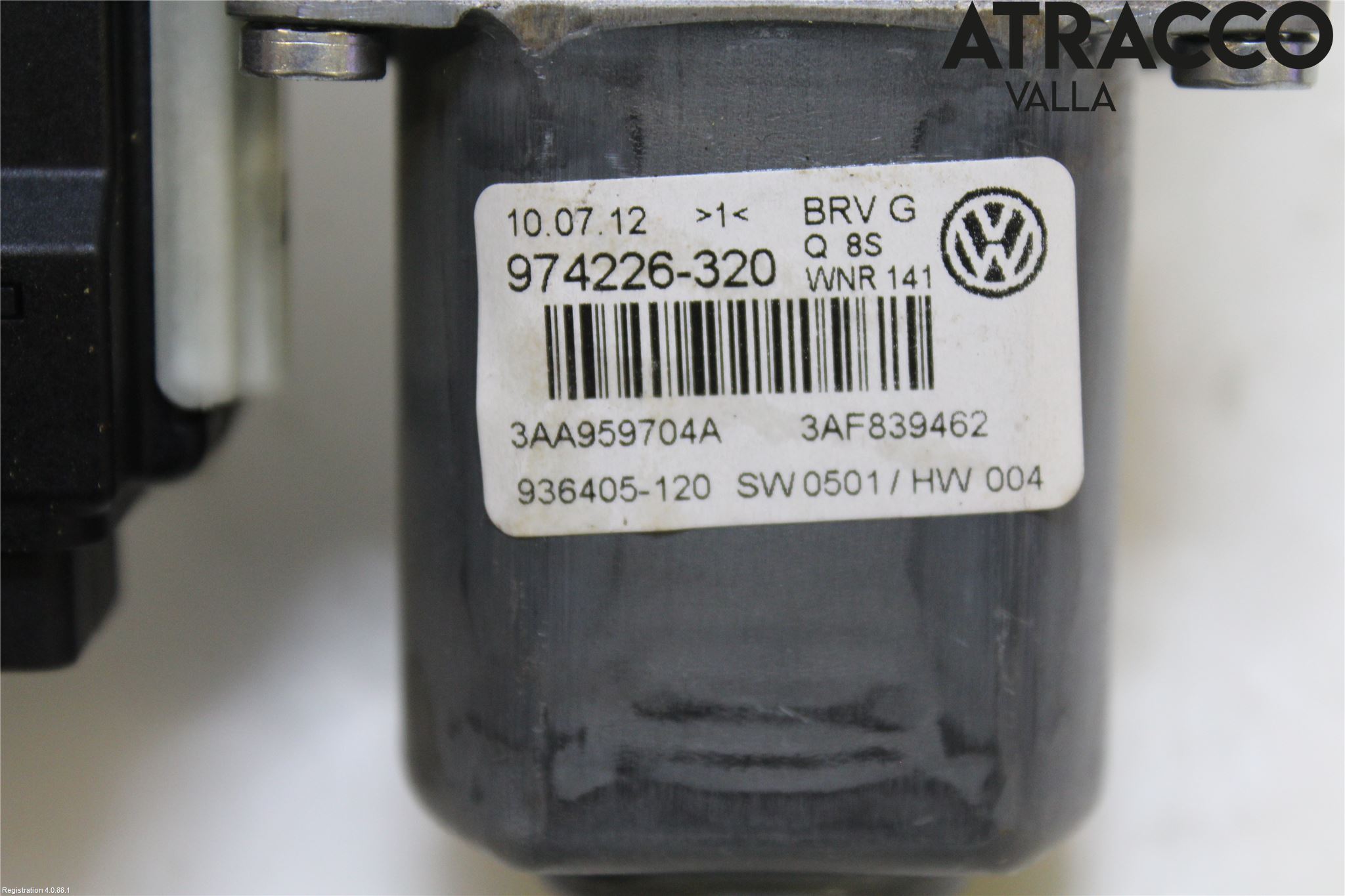Volkswagen VW PASSAT 11-14 Fönsterhissmotor
