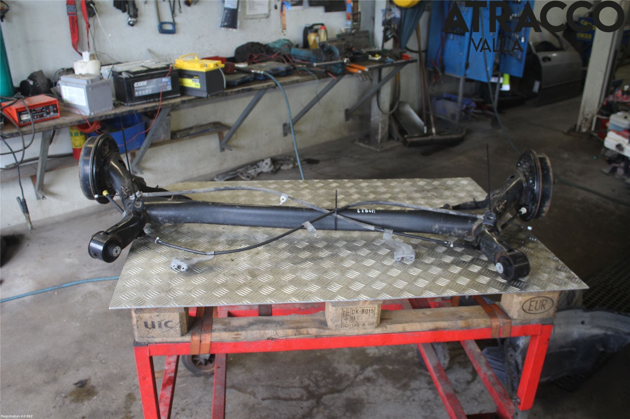 Toyota YARIS XP130 15-20 Bakaxelbalk