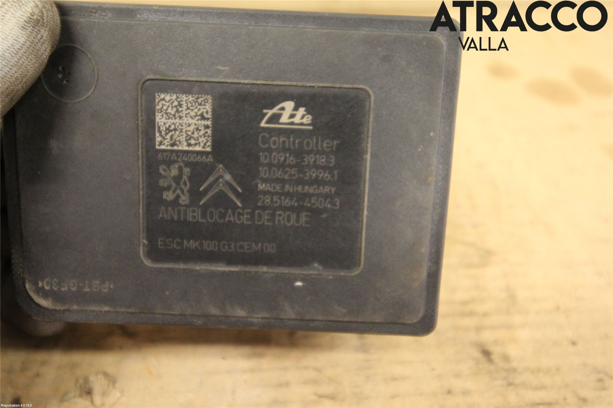 Peugeot 2008 13-20 Abs Hydraulaggregat